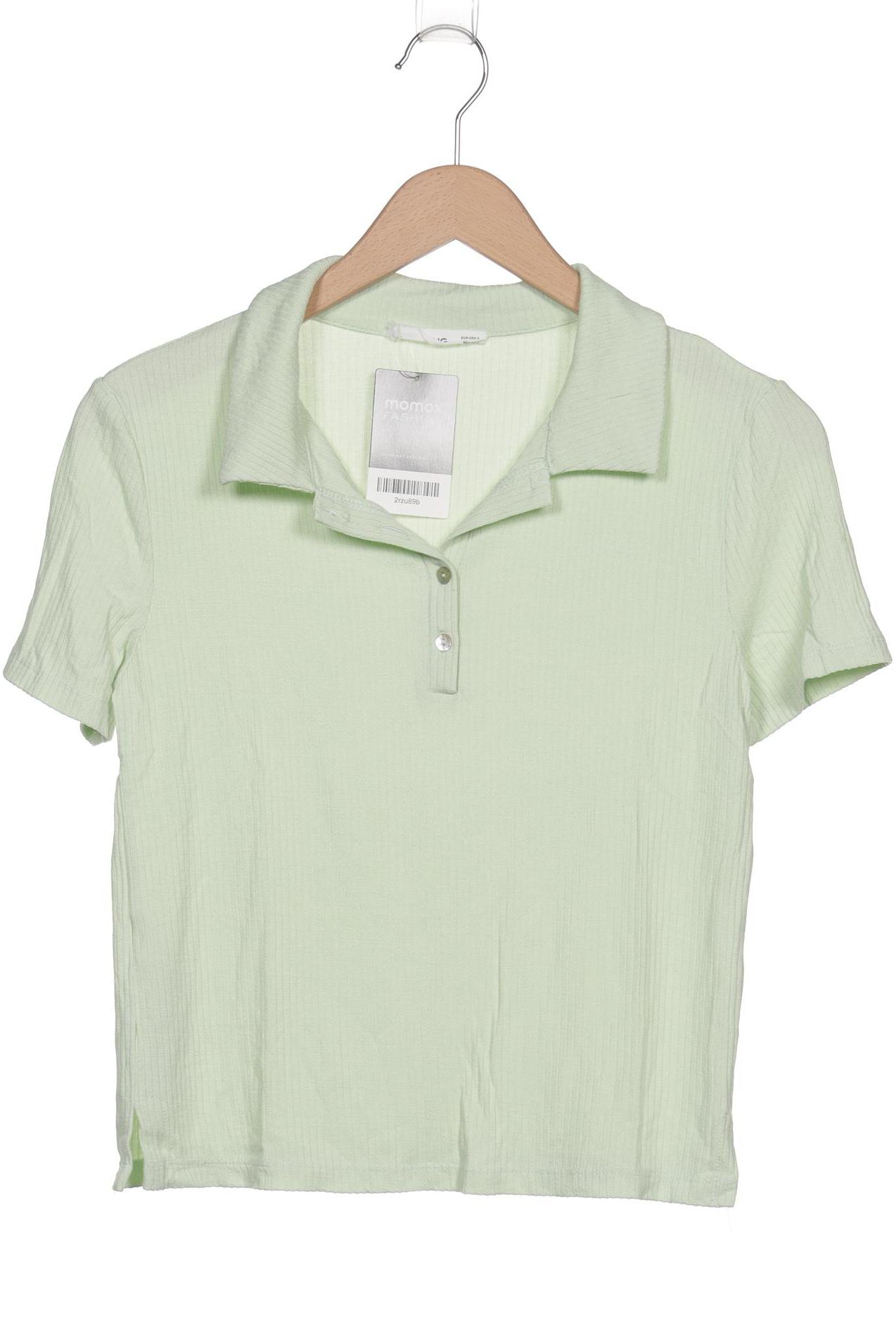 

Mango Damen Poloshirt, hellgrün, Gr. 36