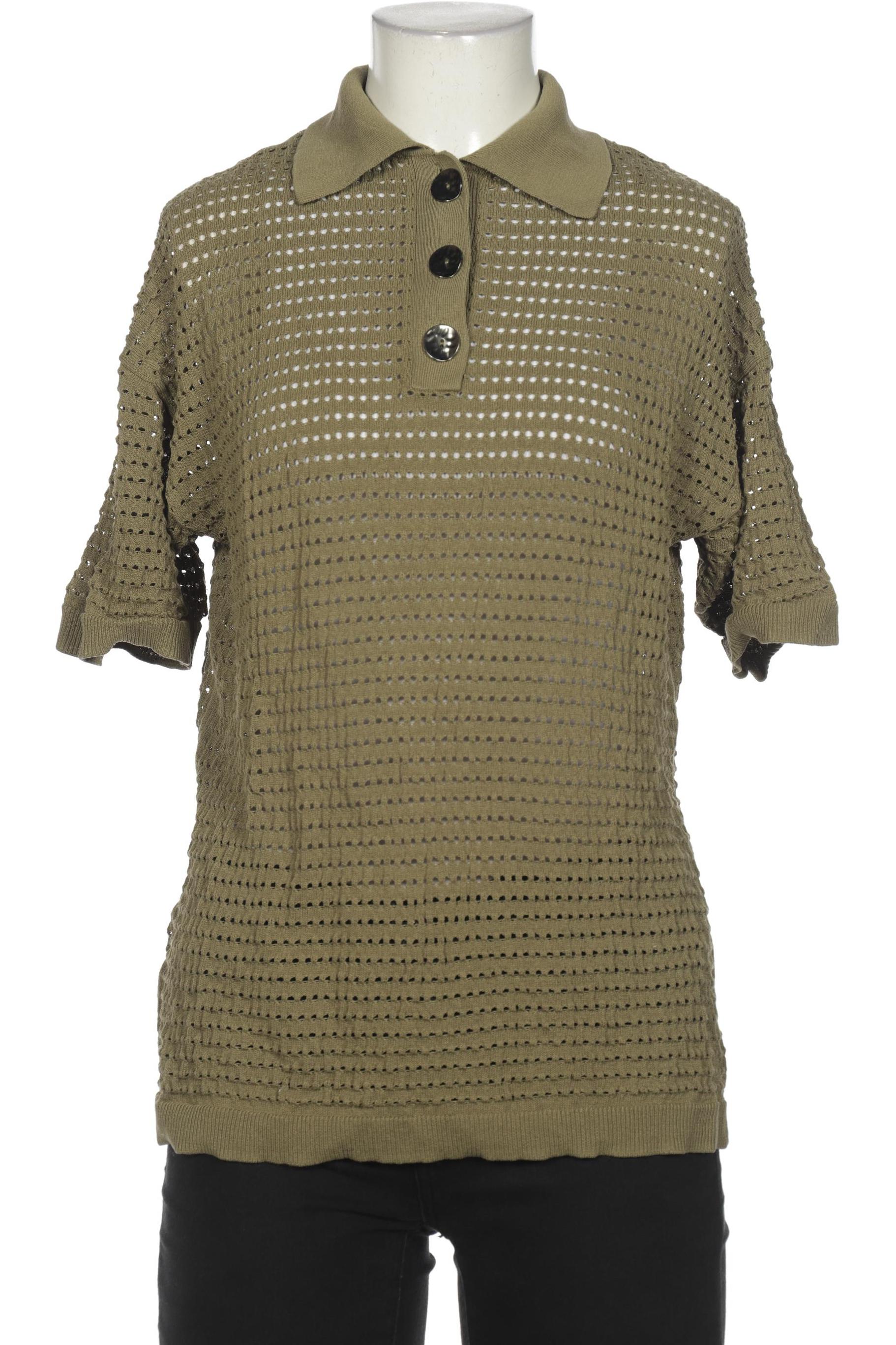 

Mango Damen Poloshirt, grün, Gr. 36