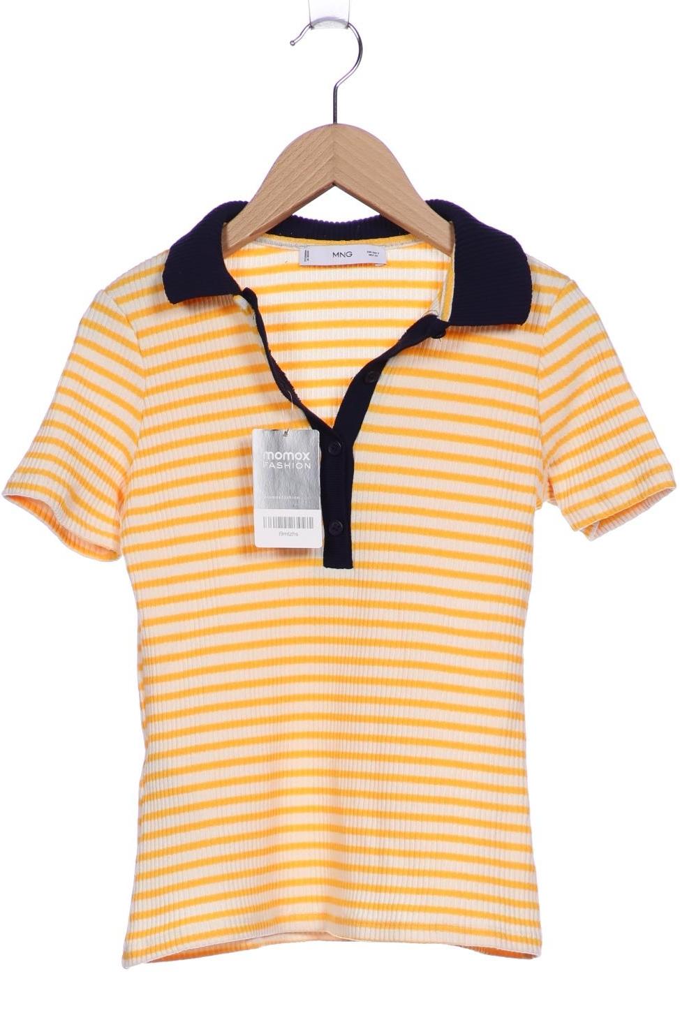 

Mango Damen Poloshirt, orange, Gr. 36