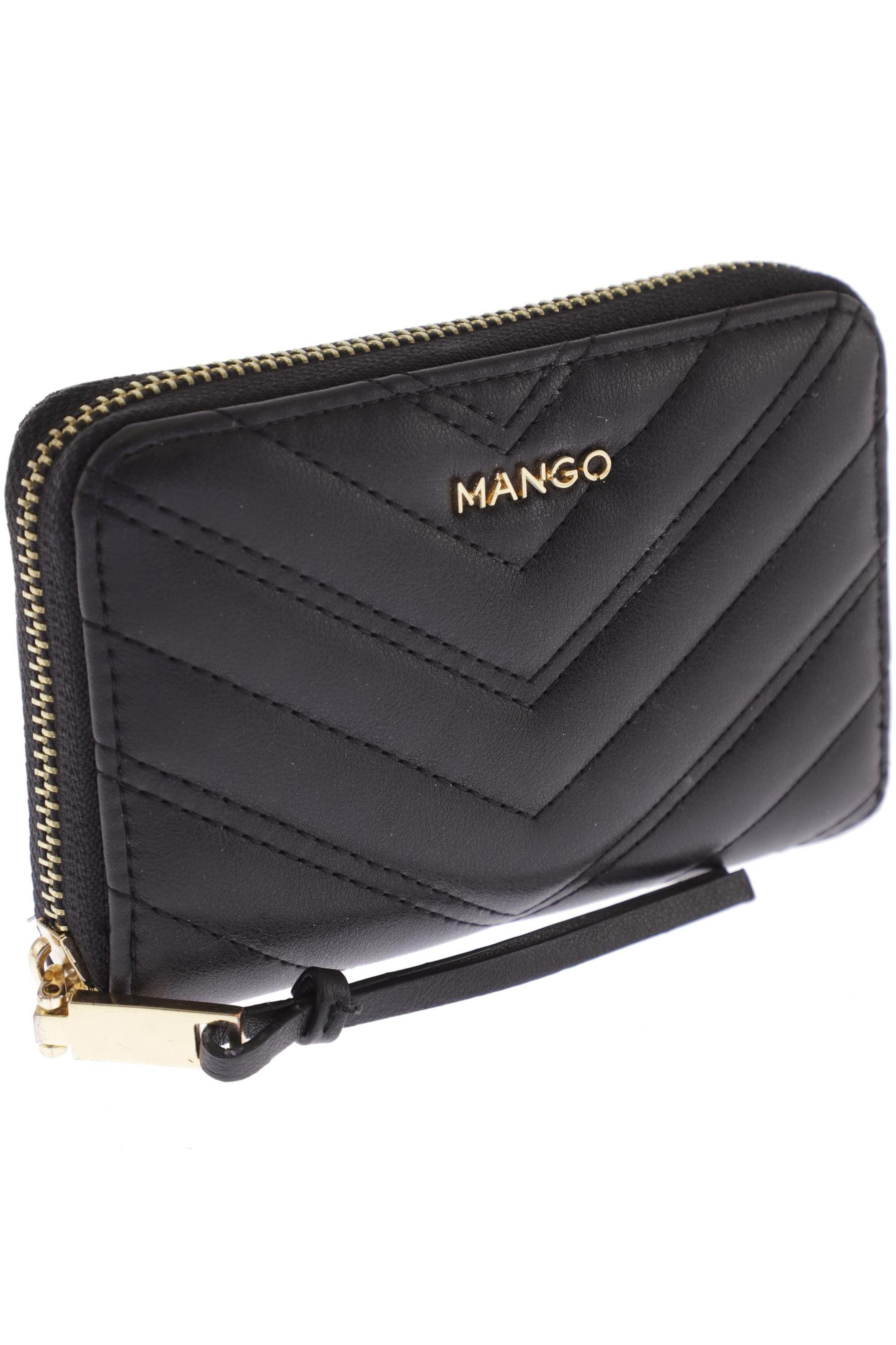 

MANGO Damen Portemonnaie, schwarz