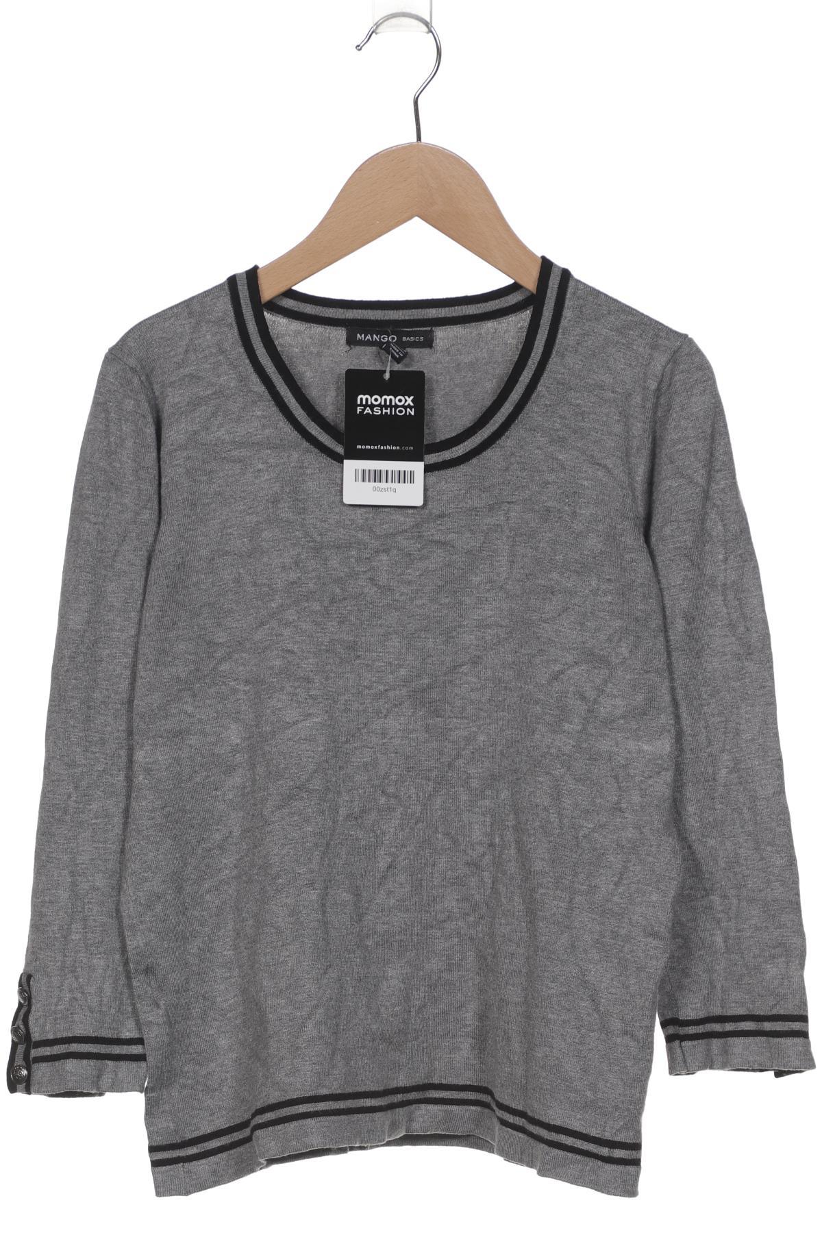 

Mango Damen Pullover, grau, Gr. 36