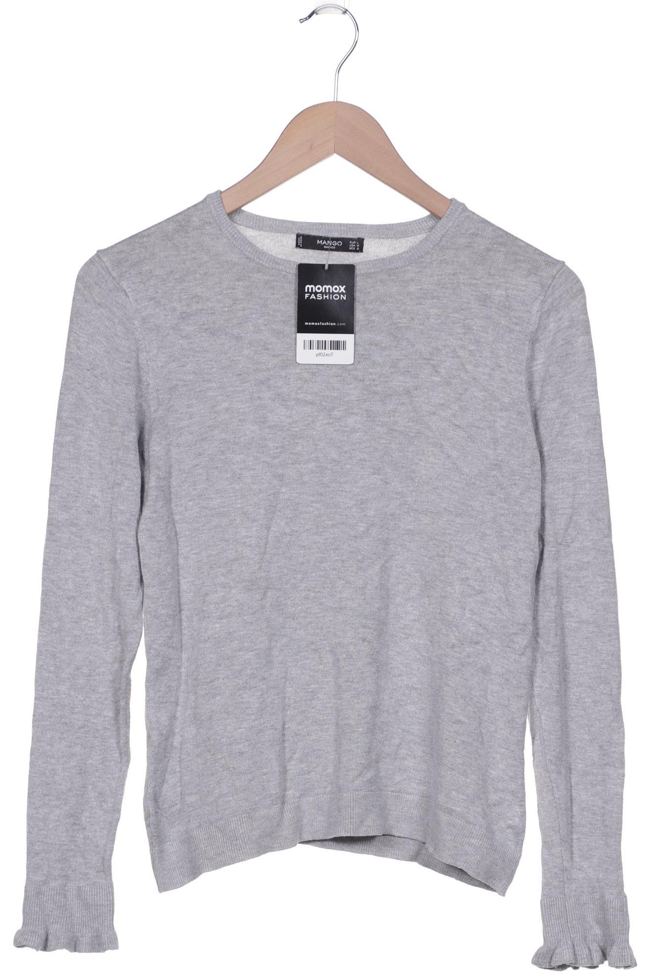 

Mango Damen Pullover, grau, Gr. 42