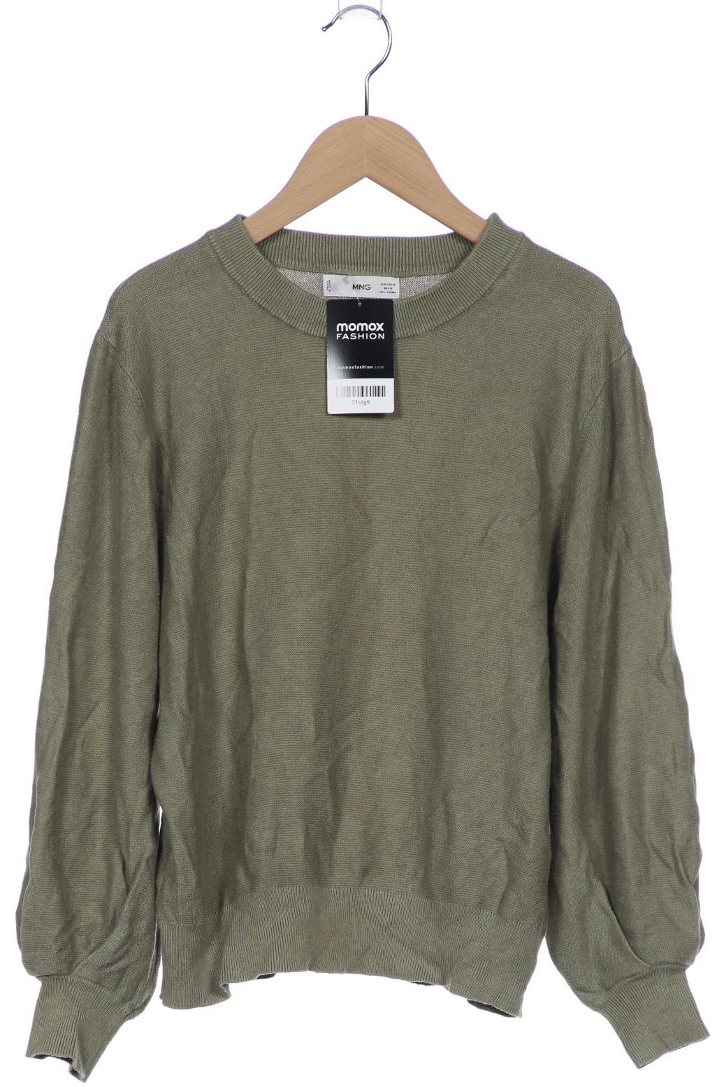 

Mango Damen Pullover, grün, Gr. 38