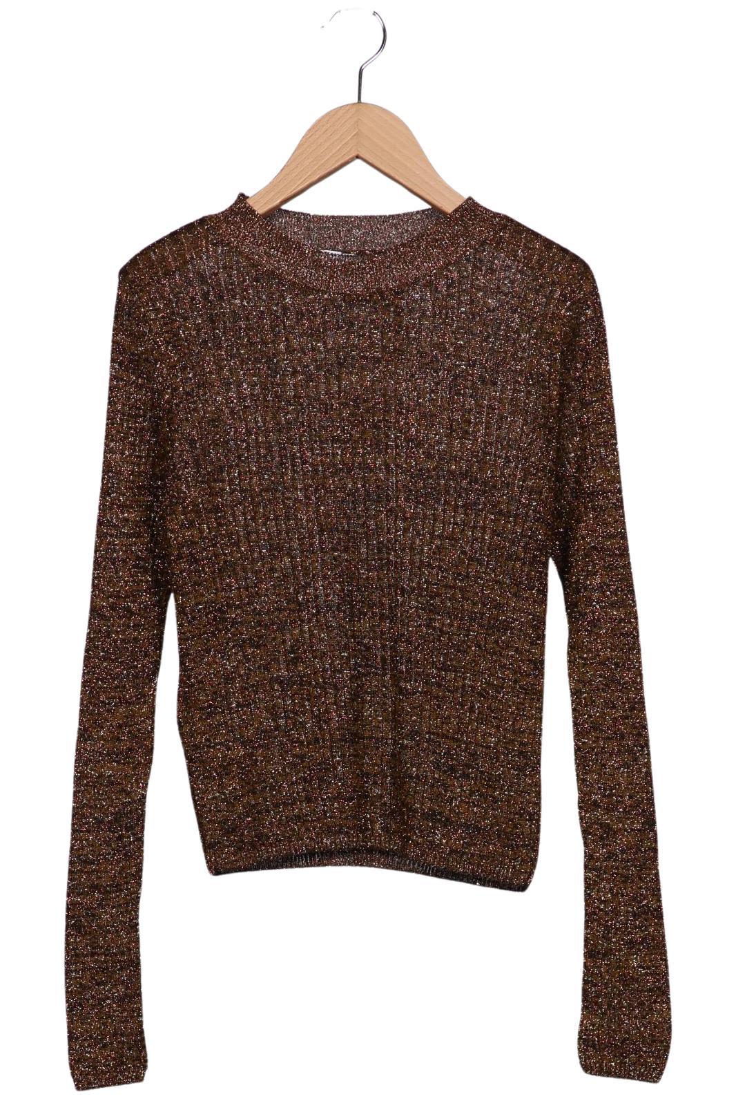 

Mango Damen Pullover, braun, Gr. 36