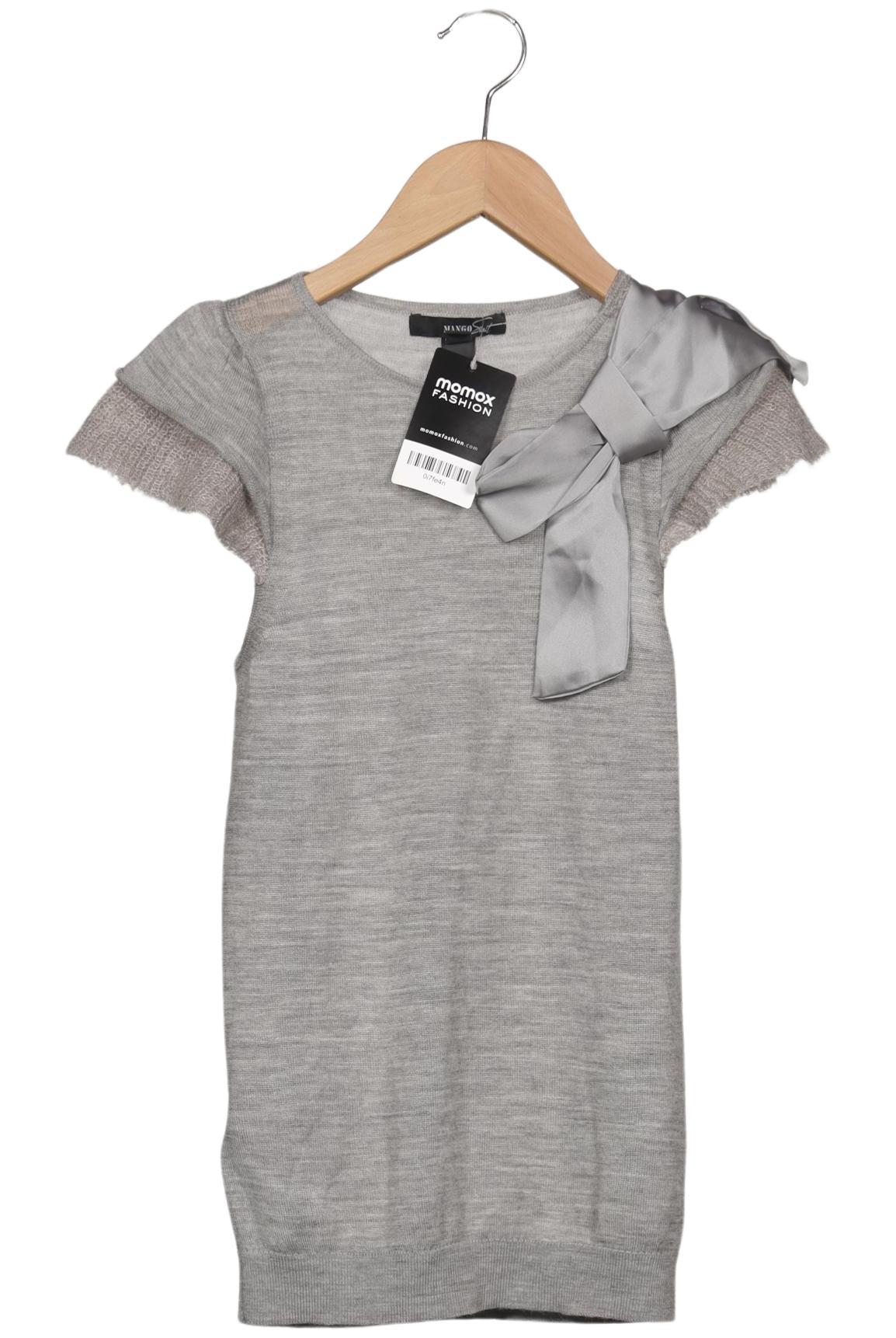 

Mango Damen Pullover, grau, Gr. 38