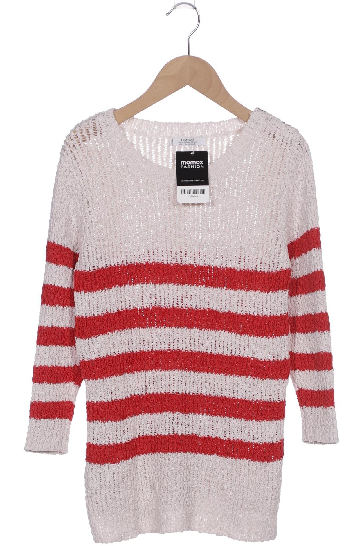 

Mango Damen Pullover, beige, Gr. 36
