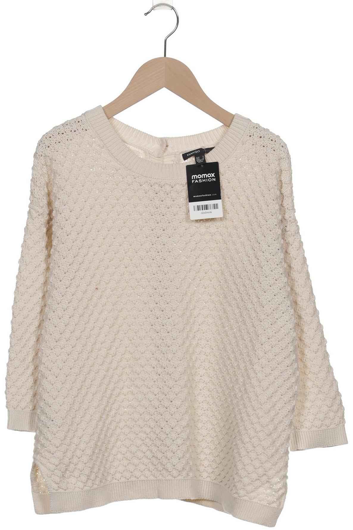 

Mango Damen Pullover, cremeweiß, Gr. 38