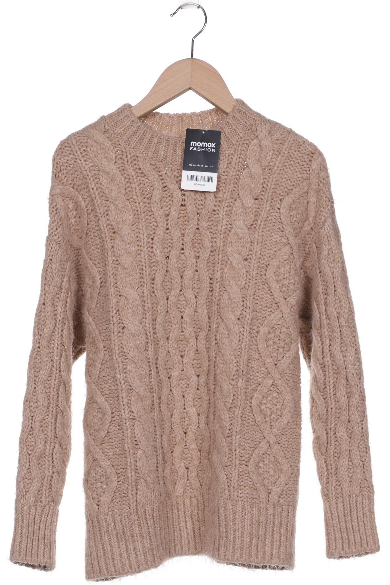 

Mango Damen Pullover, beige, Gr. 34