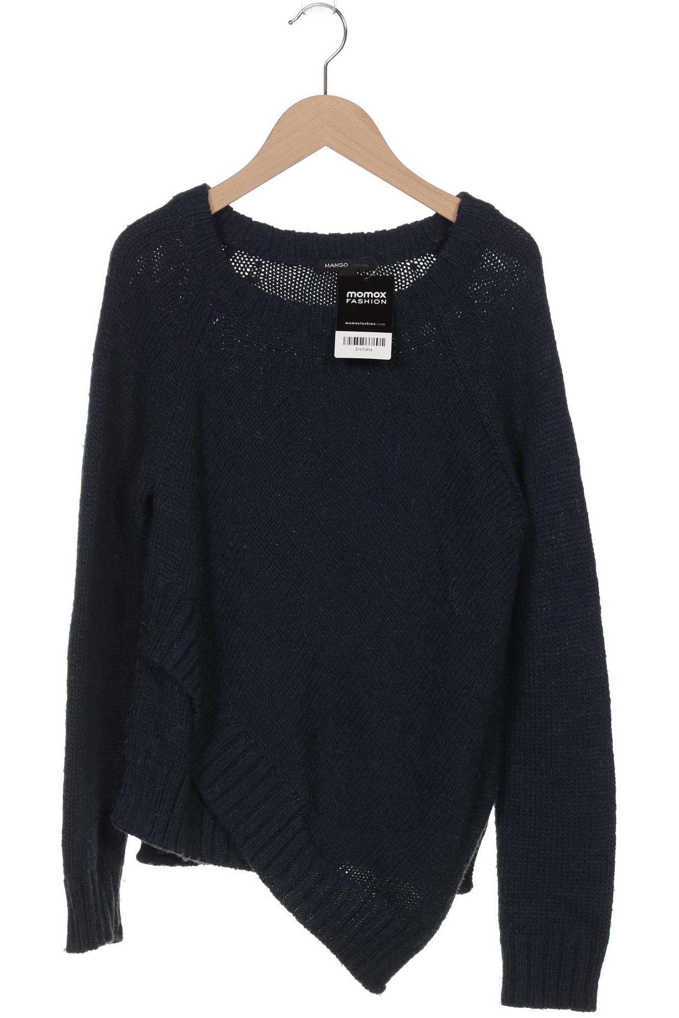 

Mango Damen Pullover, marineblau, Gr. 36