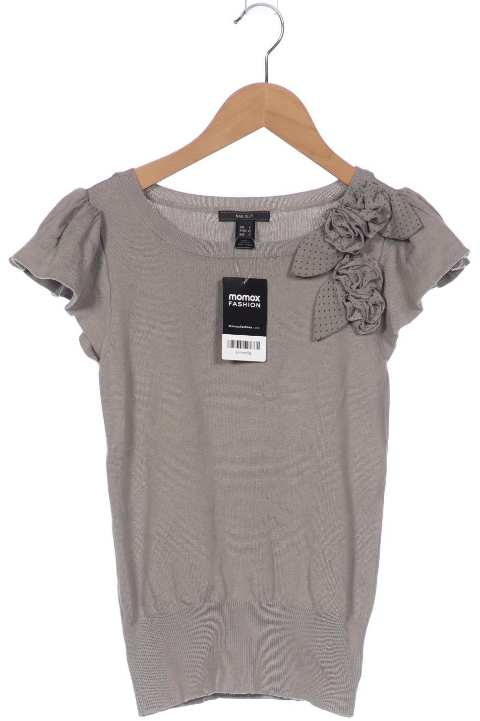 

Mango Damen Pullover, grau, Gr. 36