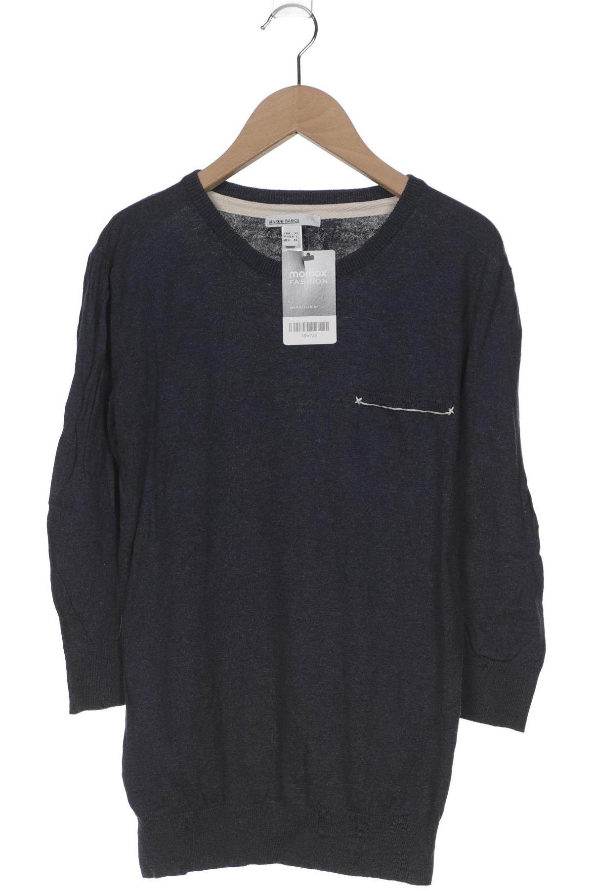 

Mango Damen Pullover, marineblau, Gr. 44
