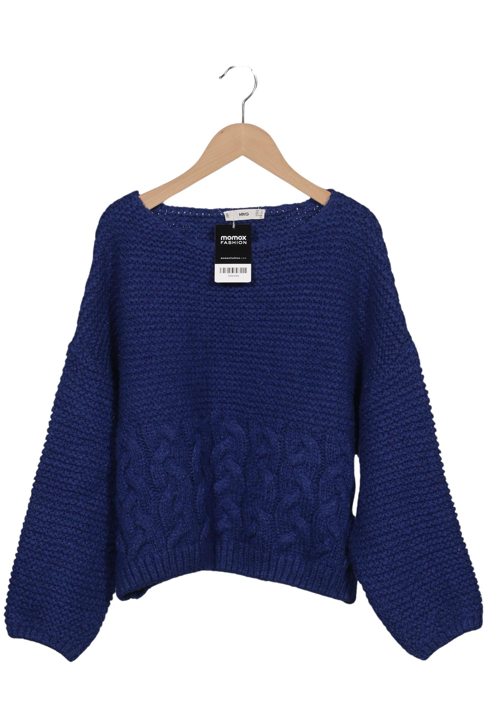 

Mango Damen Pullover, marineblau, Gr. 36