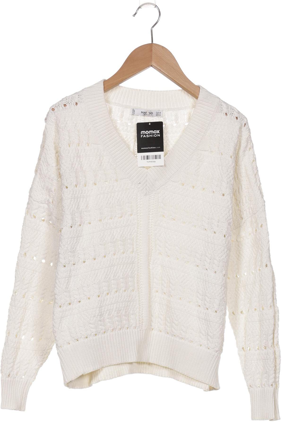 

Mango Damen Pullover, cremeweiß, Gr. 38