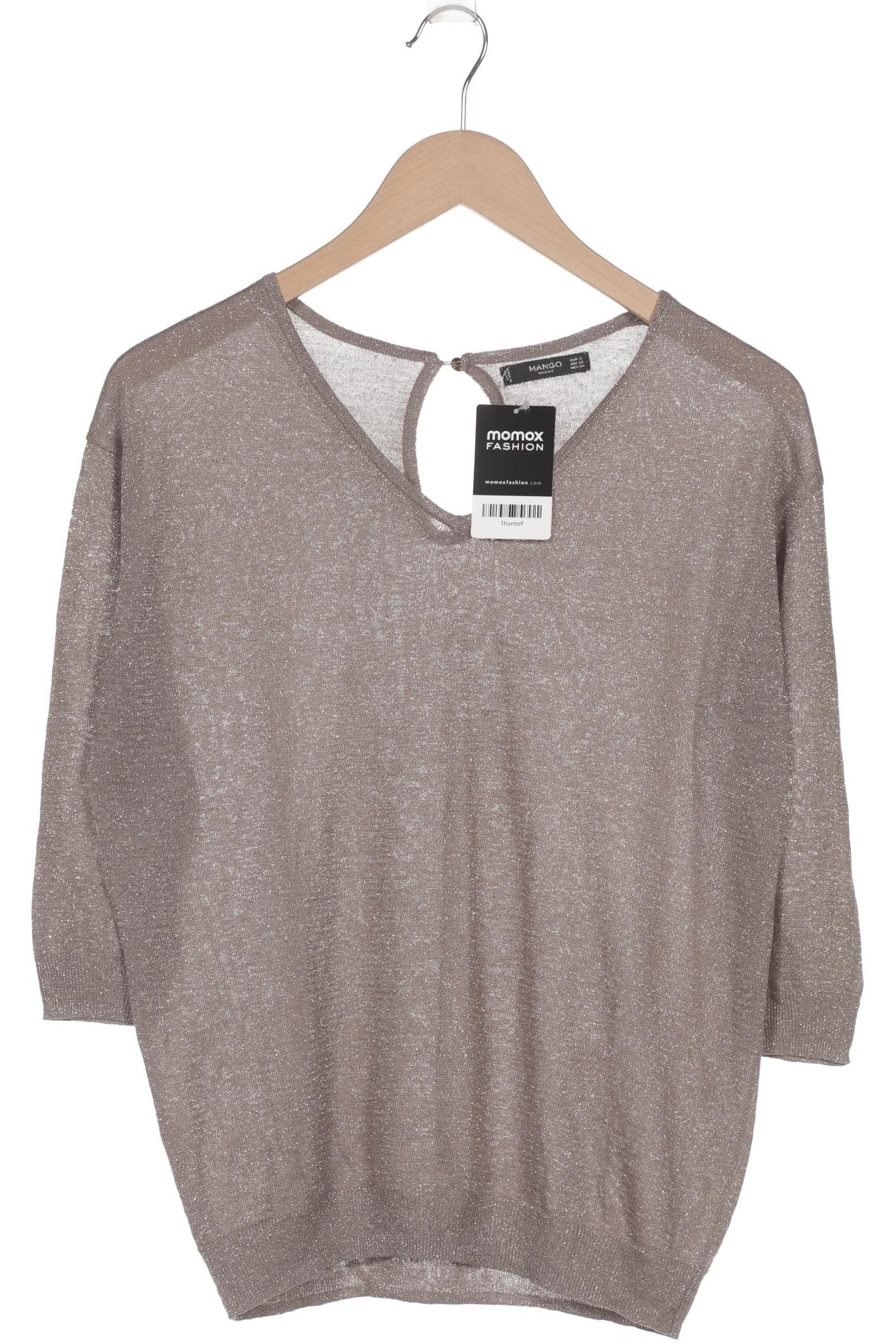 

Mango Damen Pullover, grau, Gr. 36