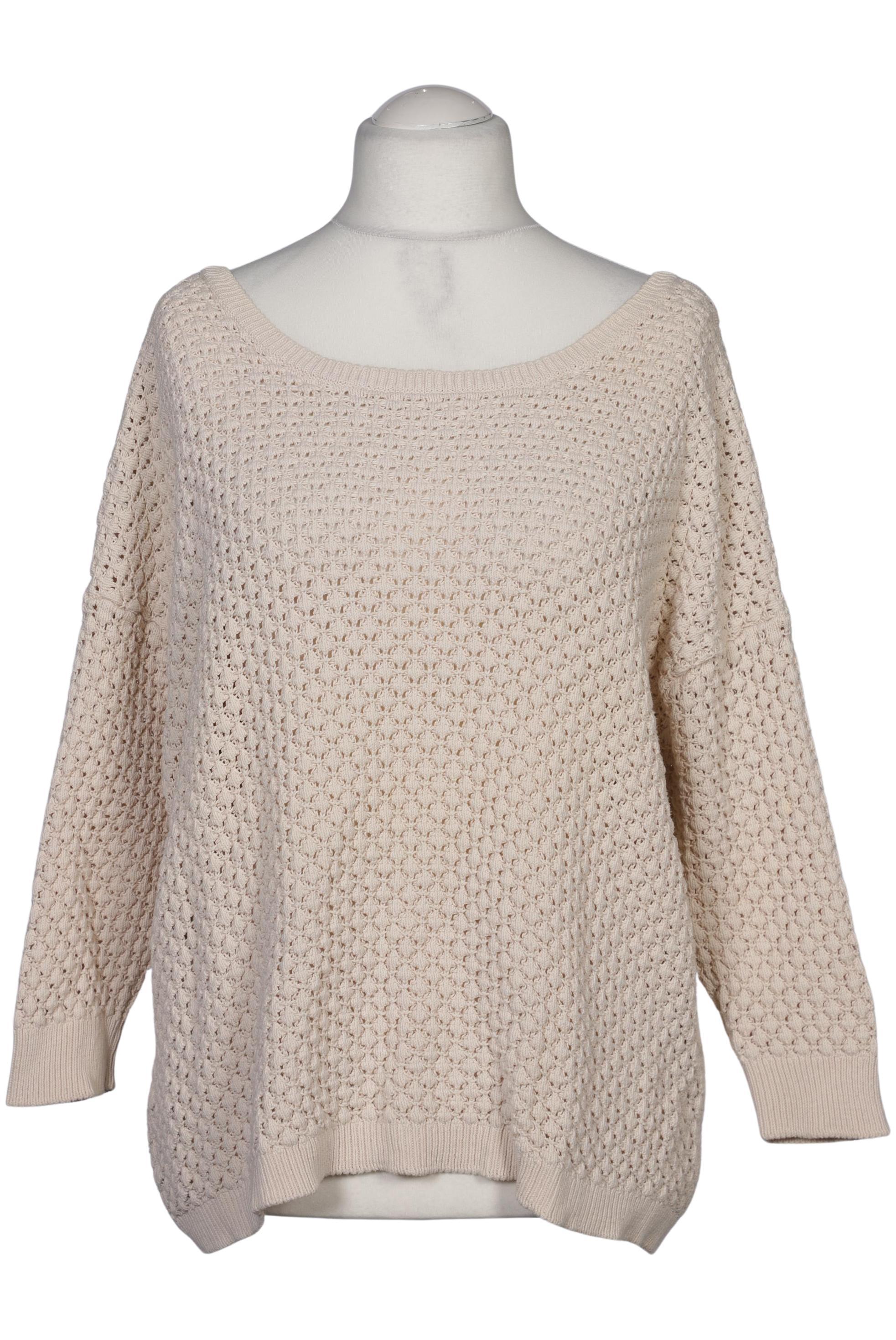 

Mango Damen Pullover, beige, Gr. 44