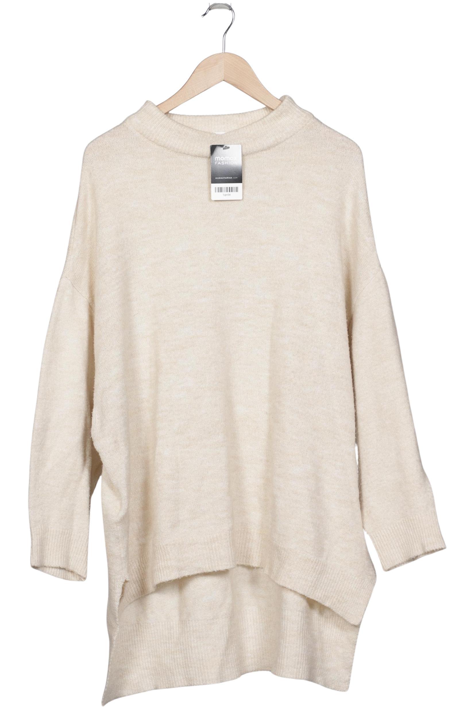 

Mango Damen Pullover, beige, Gr. 38