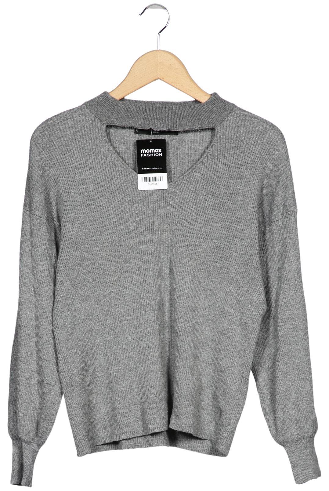 

Mango Damen Pullover, grau, Gr. 36