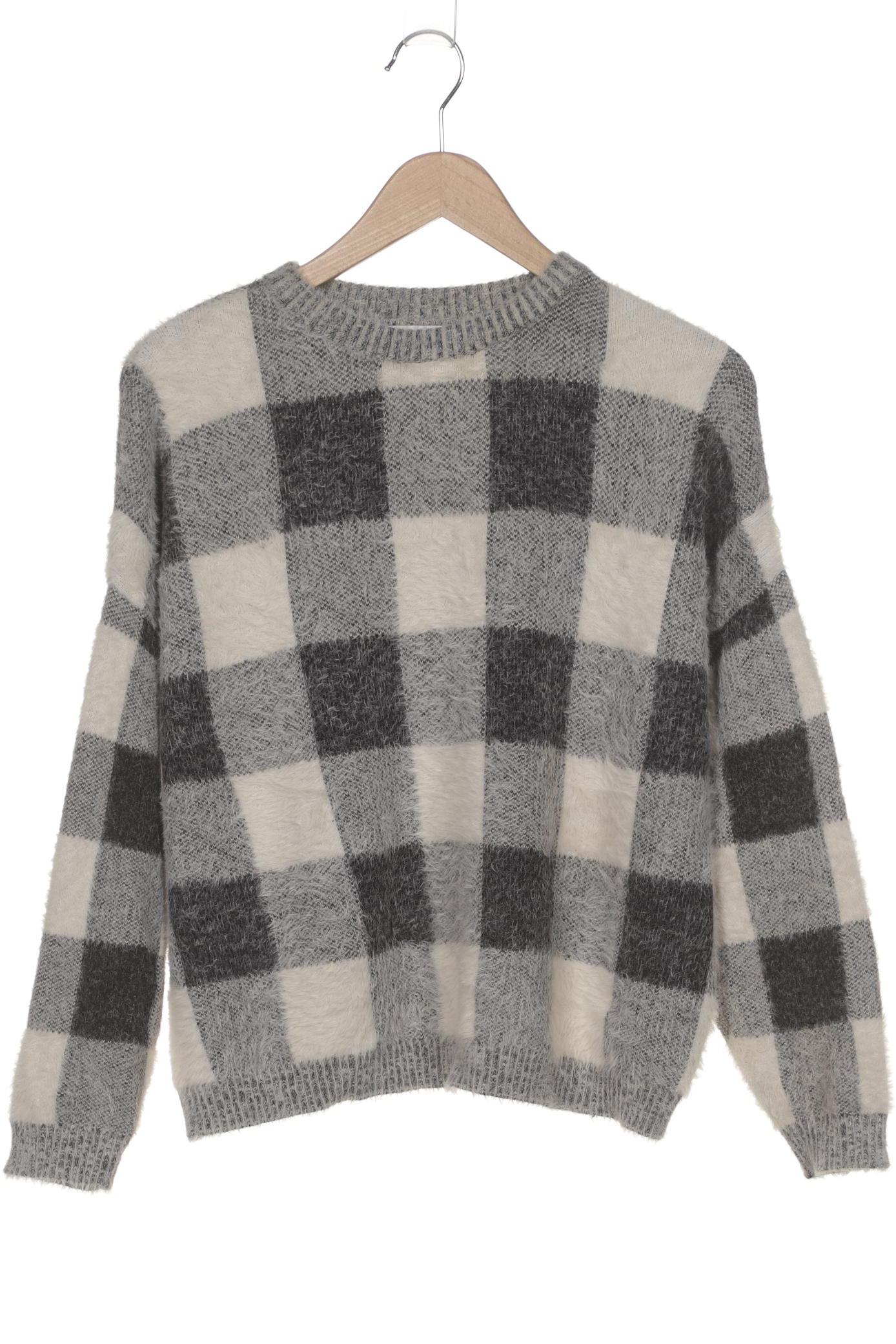

Mango Damen Pullover, grau, Gr. 38