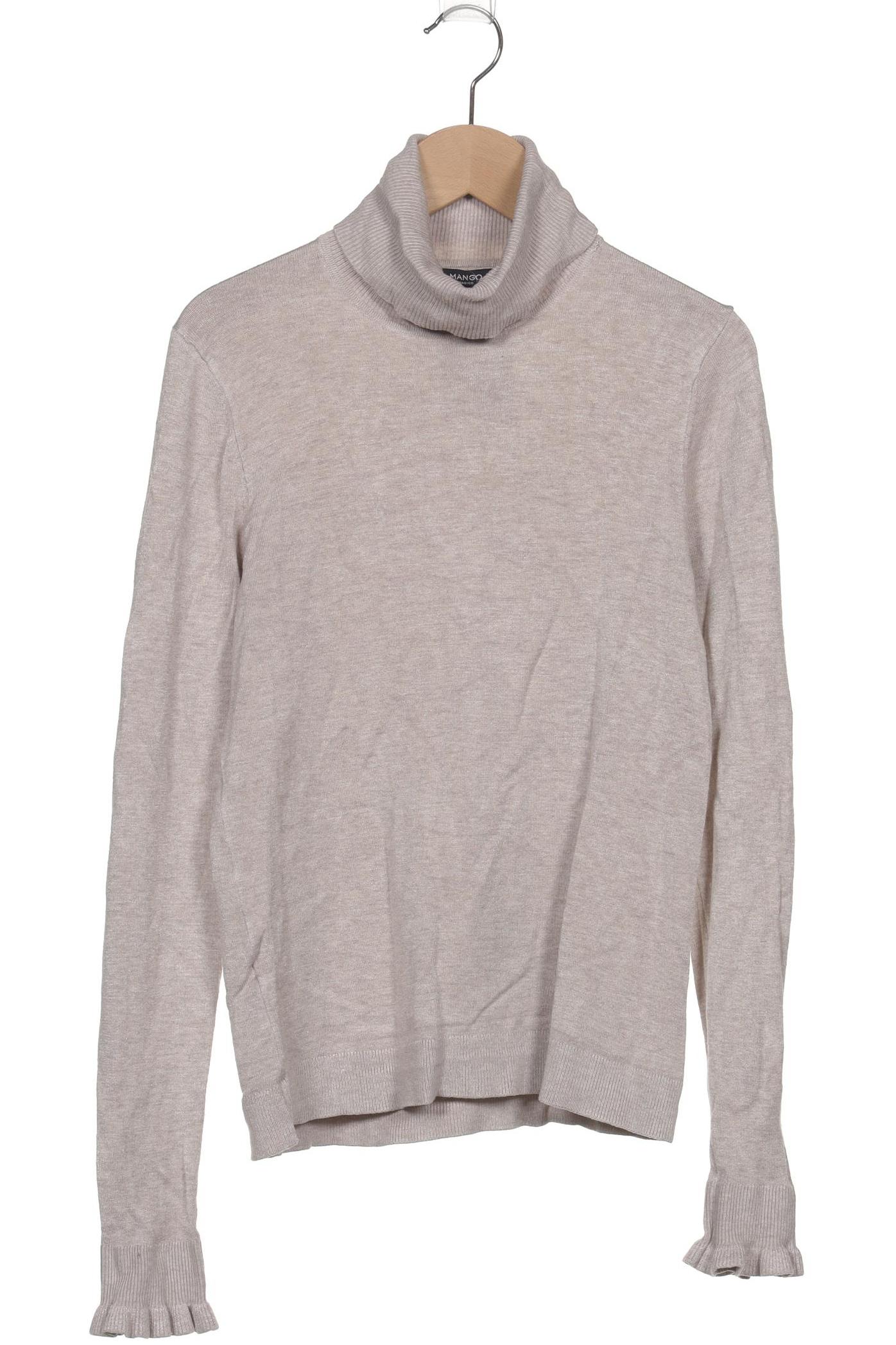 

Mango Damen Pullover, grau, Gr. 38