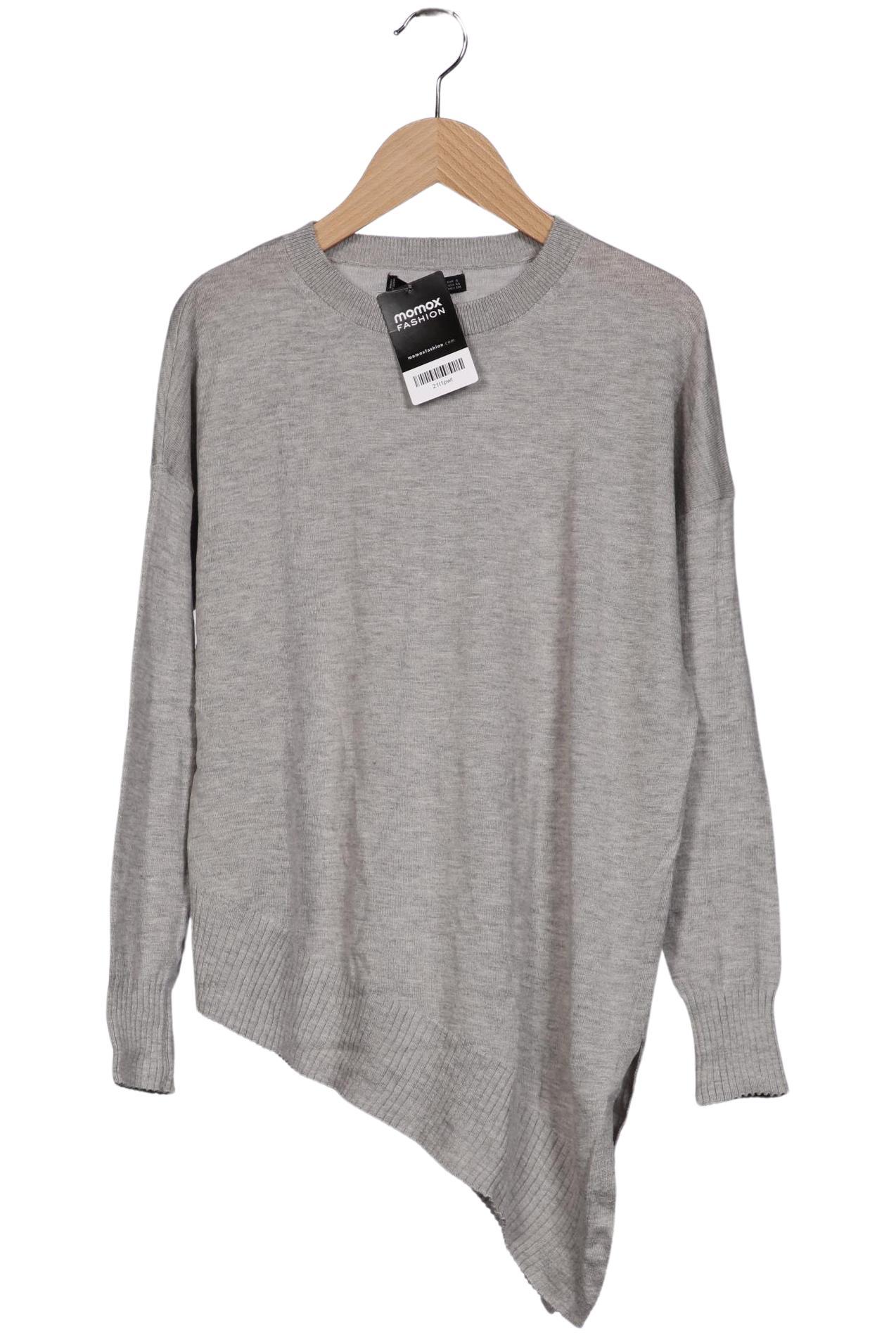 

Mango Damen Pullover, grau, Gr. 36