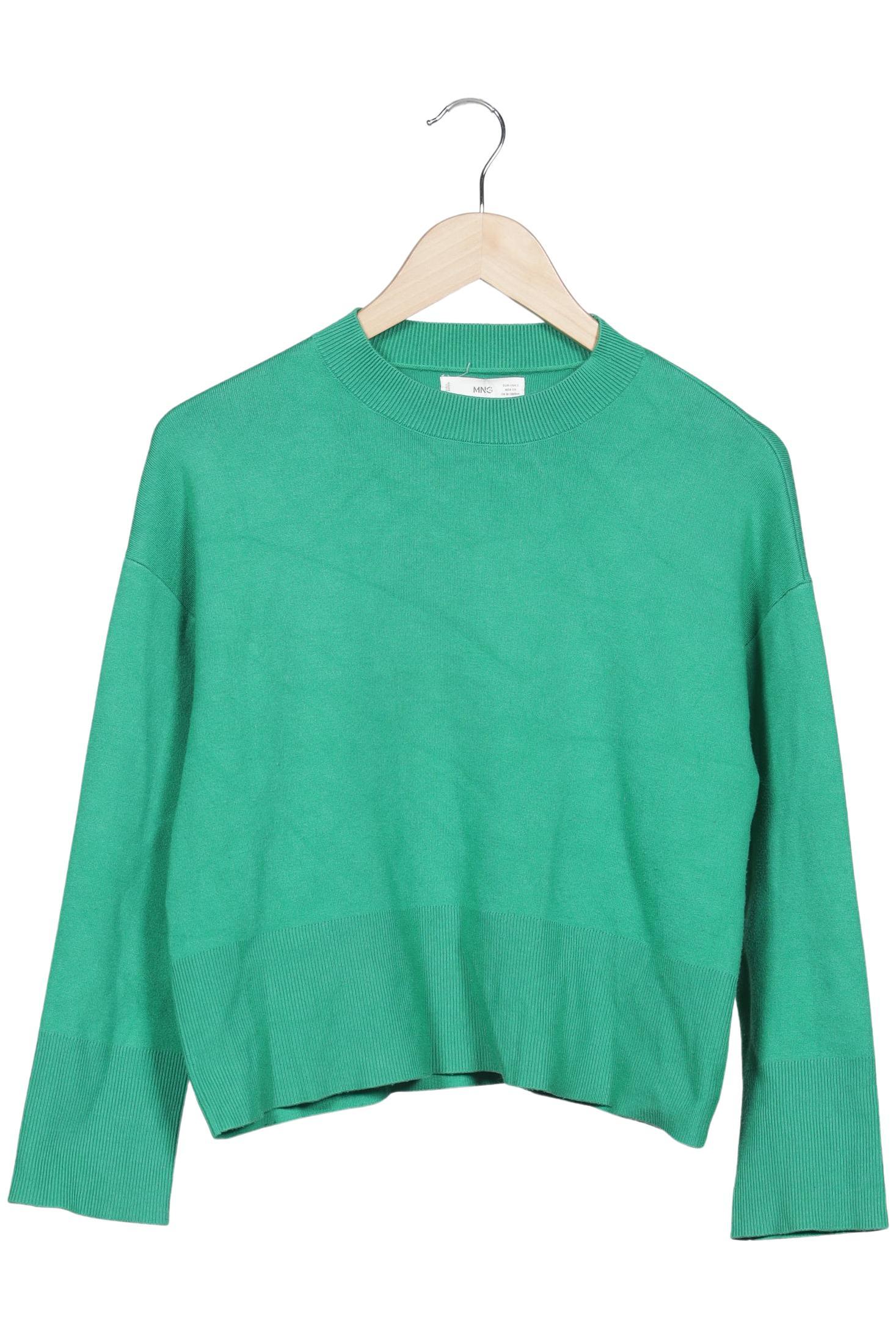 

Mango Damen Pullover, grün, Gr. 36