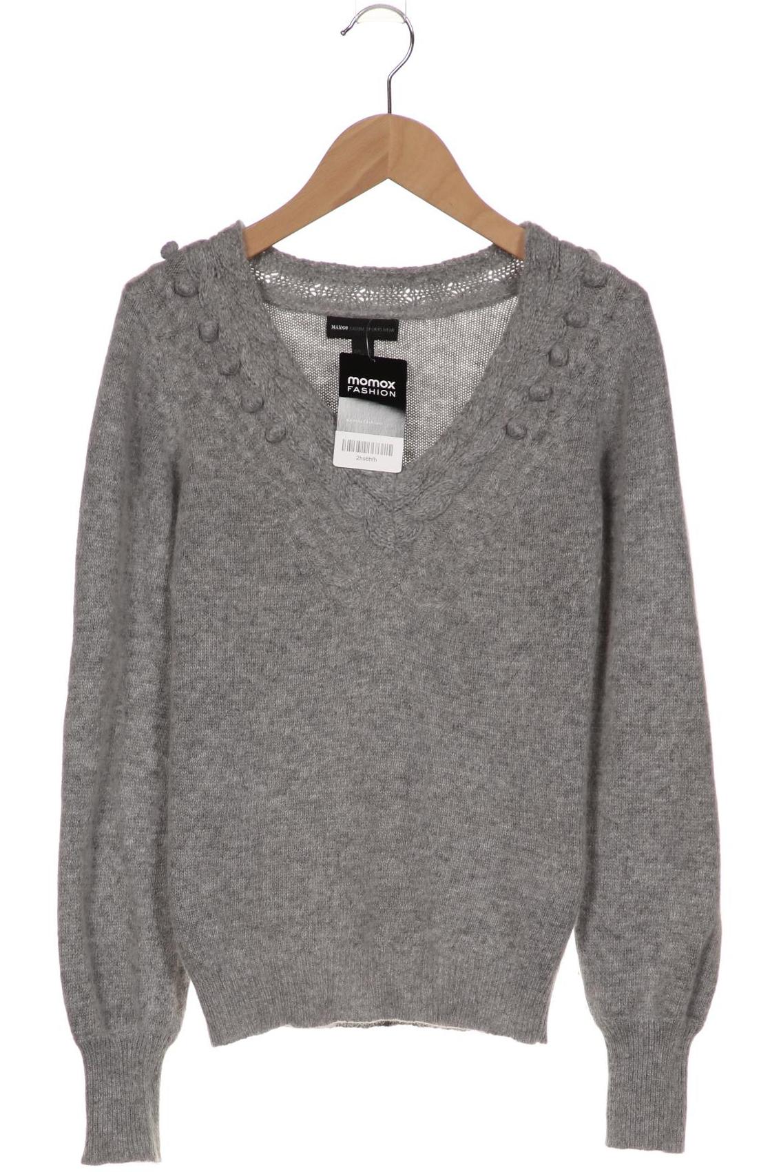 

Mango Damen Pullover, grau, Gr. 36