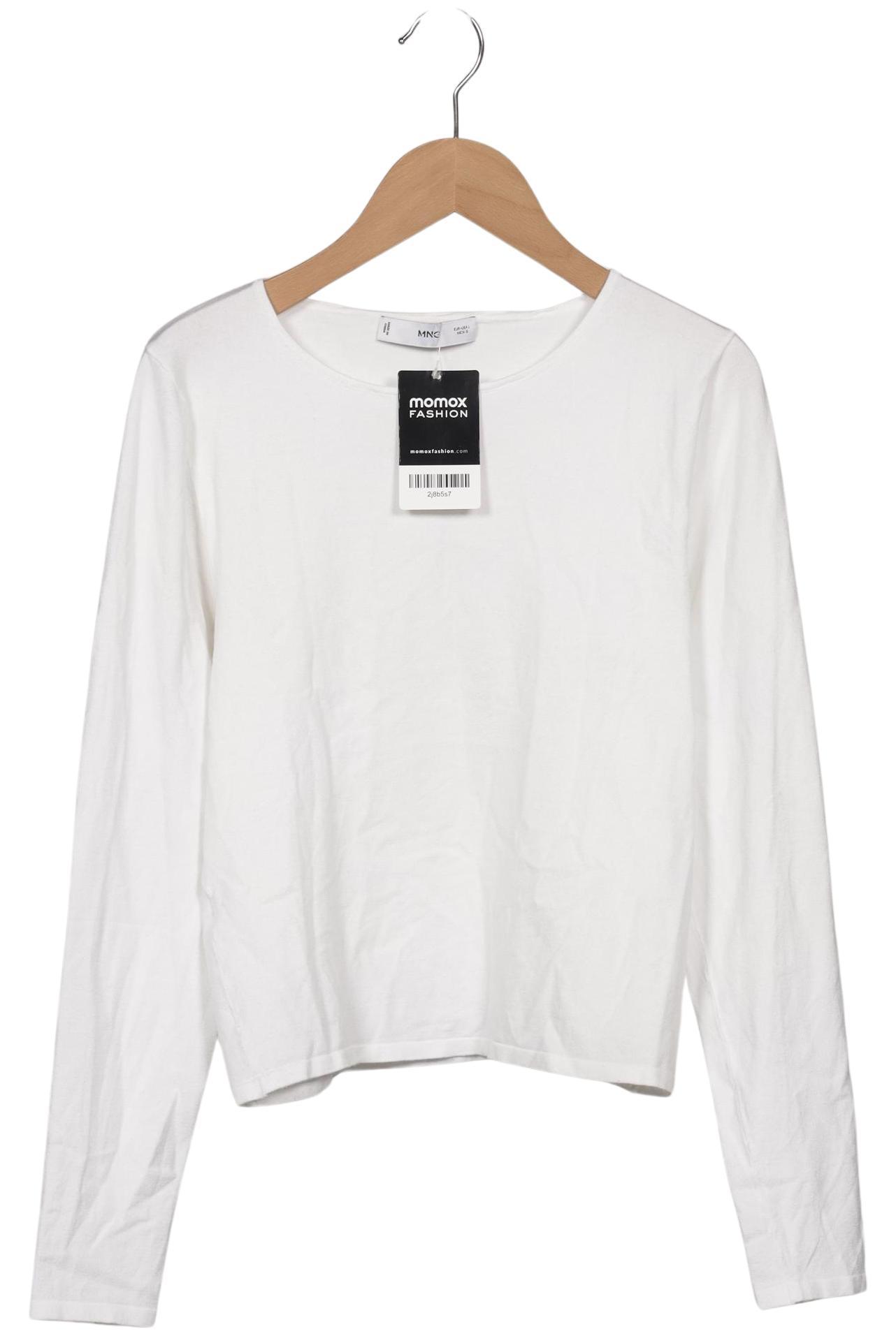 

Mango Damen Pullover, weiß, Gr. 42