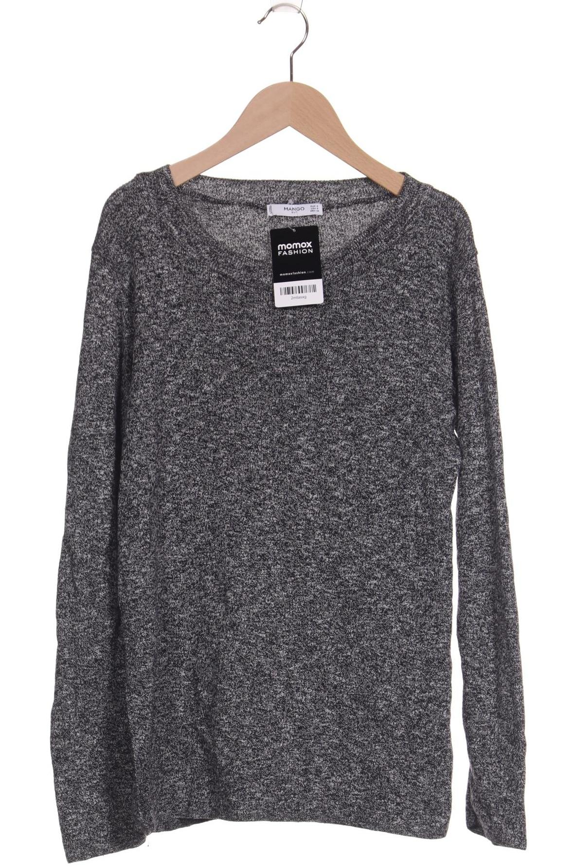 

Mango Damen Pullover, grau, Gr. 36