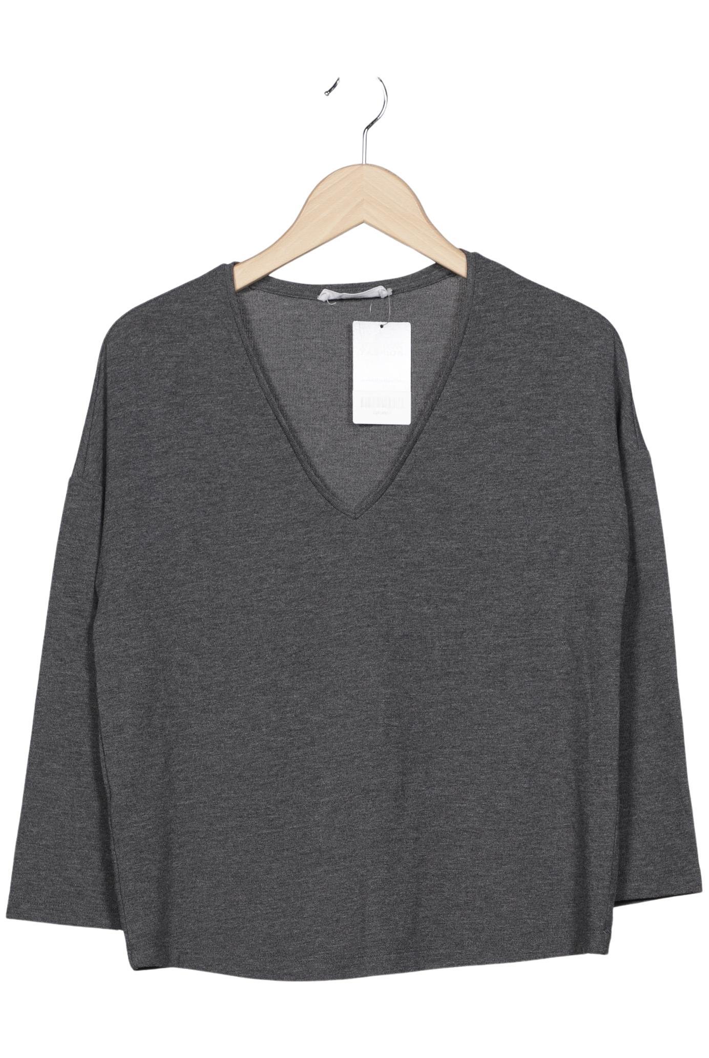 

Mango Damen Pullover, grau, Gr. 34