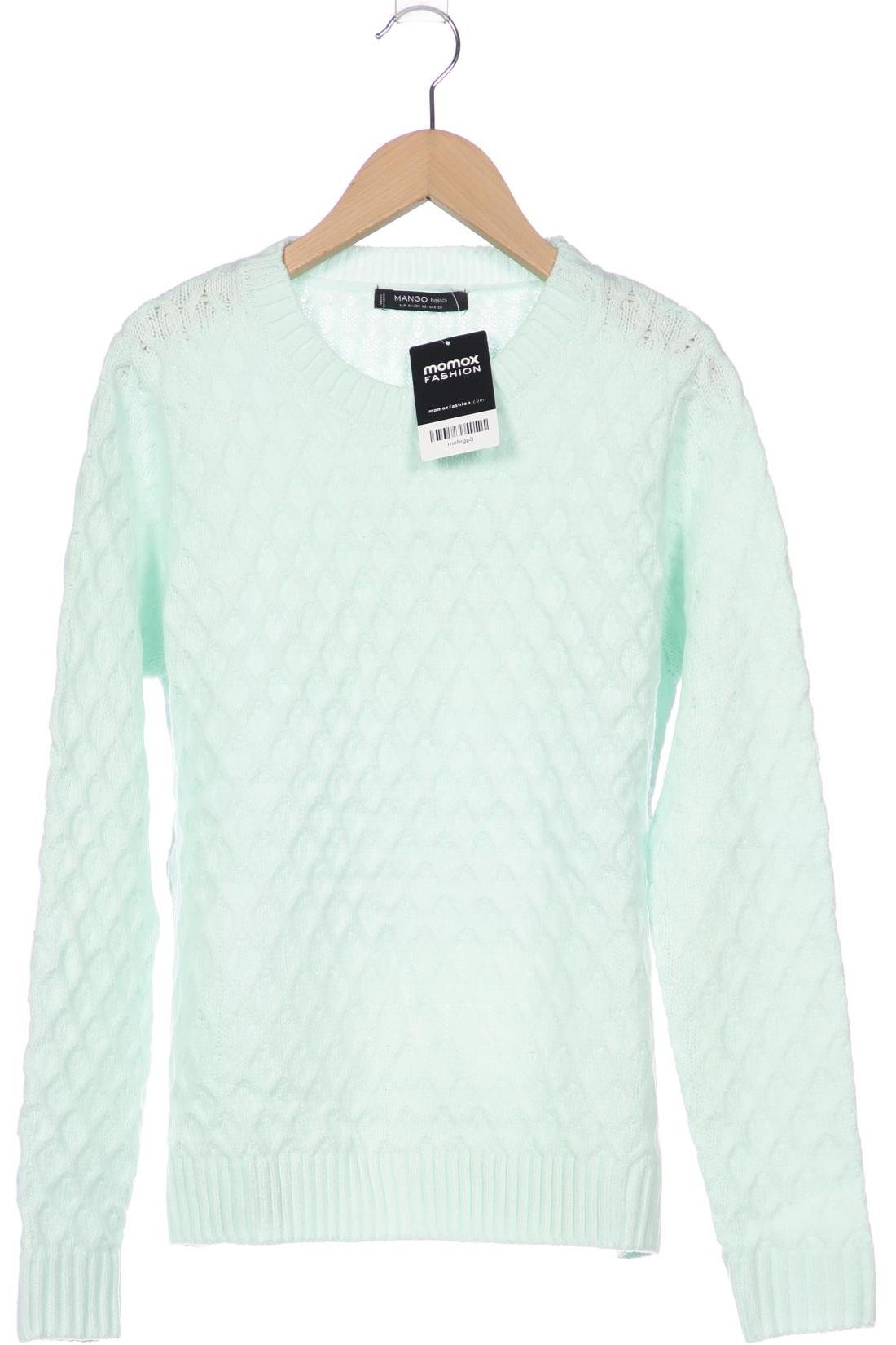 

Mango Damen Pullover, hellgrün, Gr. 36