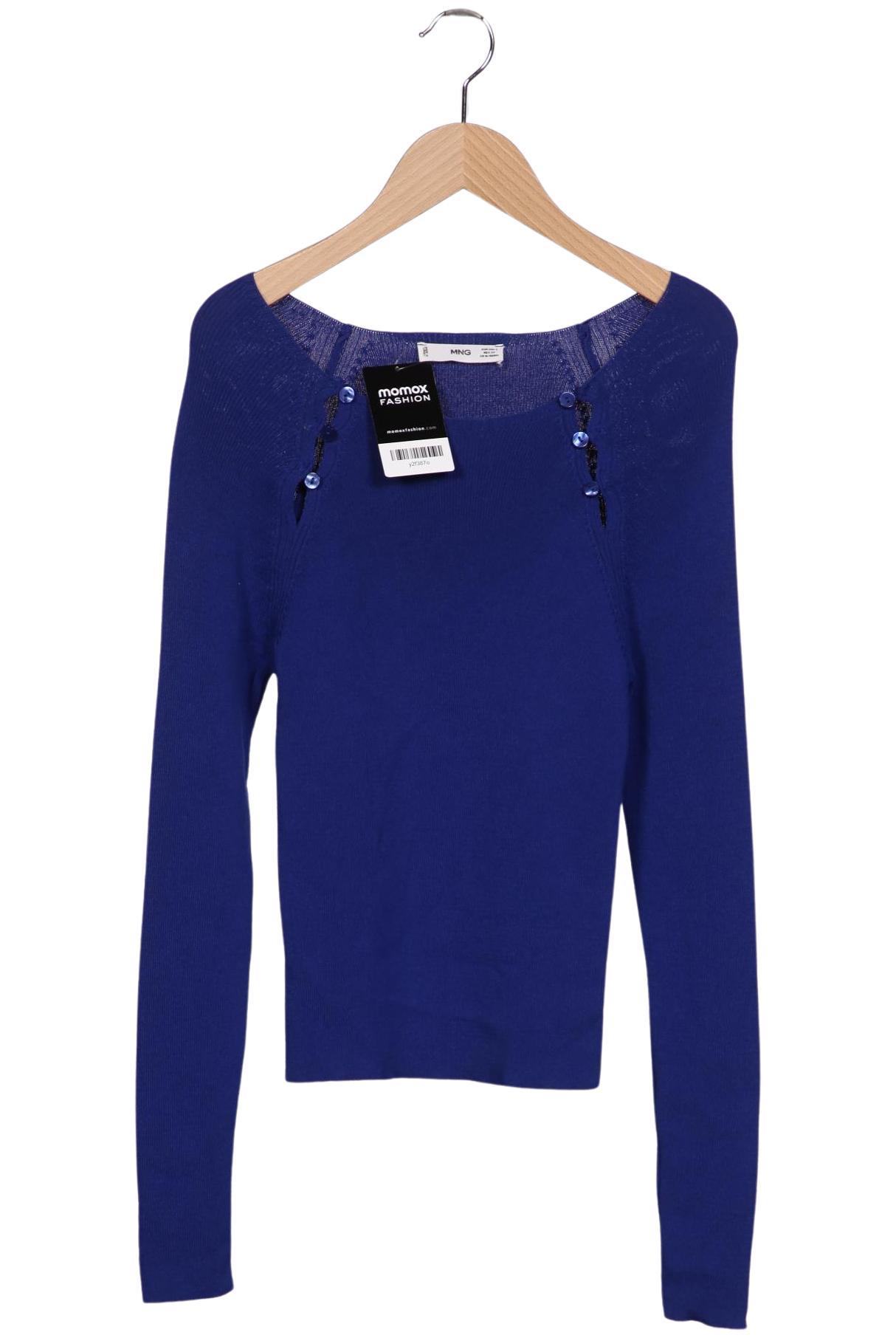 

Mango Damen Pullover, marineblau, Gr. 36
