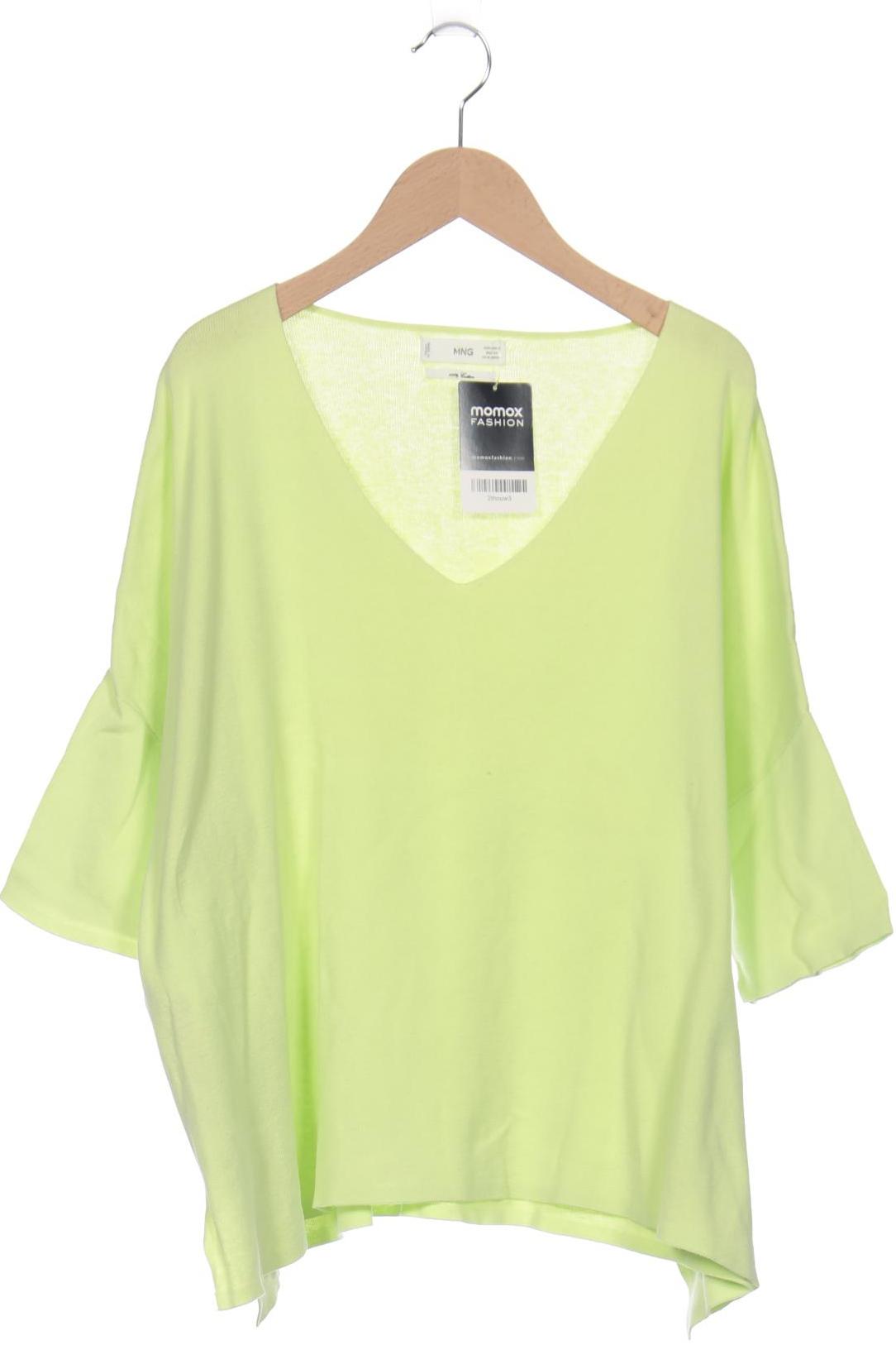 

Mango Damen Pullover, grün, Gr. 36
