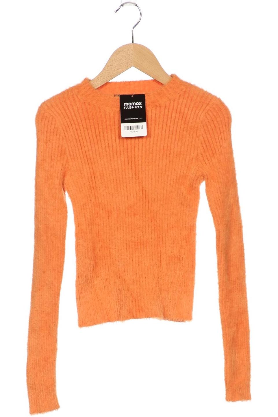

Mango Damen Pullover, orange, Gr. 36