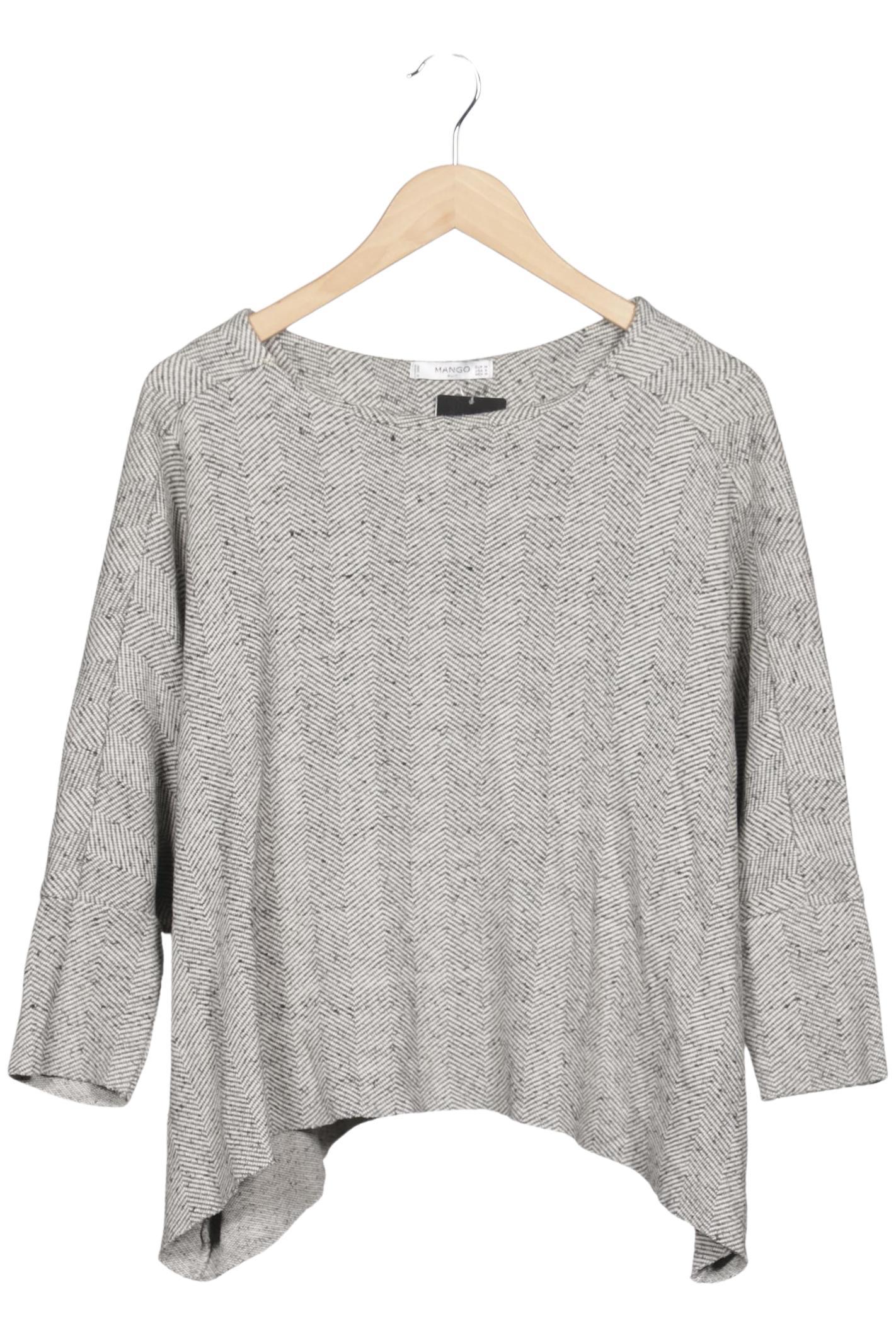 

Mango Damen Pullover, grau, Gr. 38
