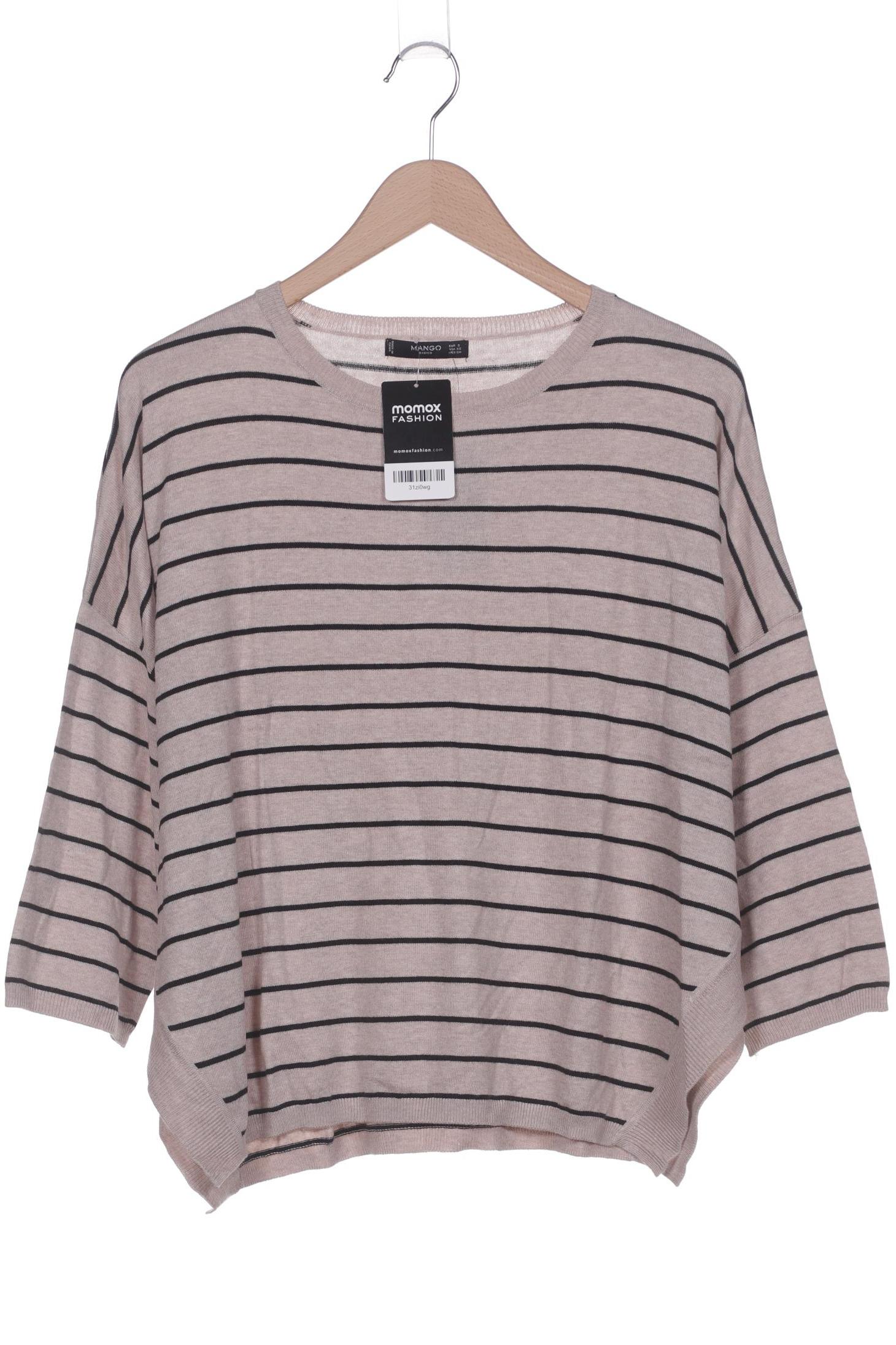 

Mango Damen Pullover, beige, Gr. 36