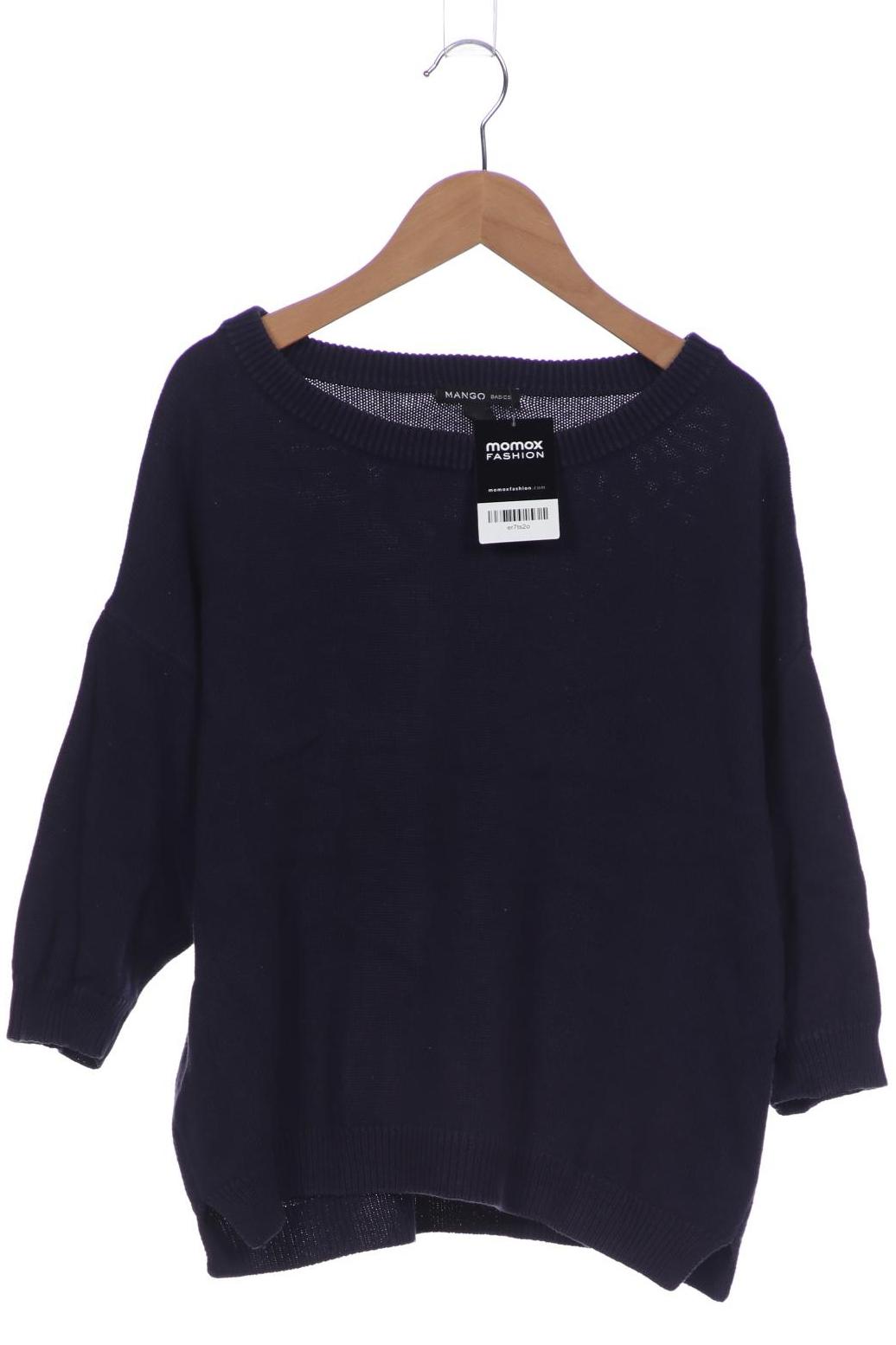 

Mango Damen Pullover, marineblau, Gr. 36