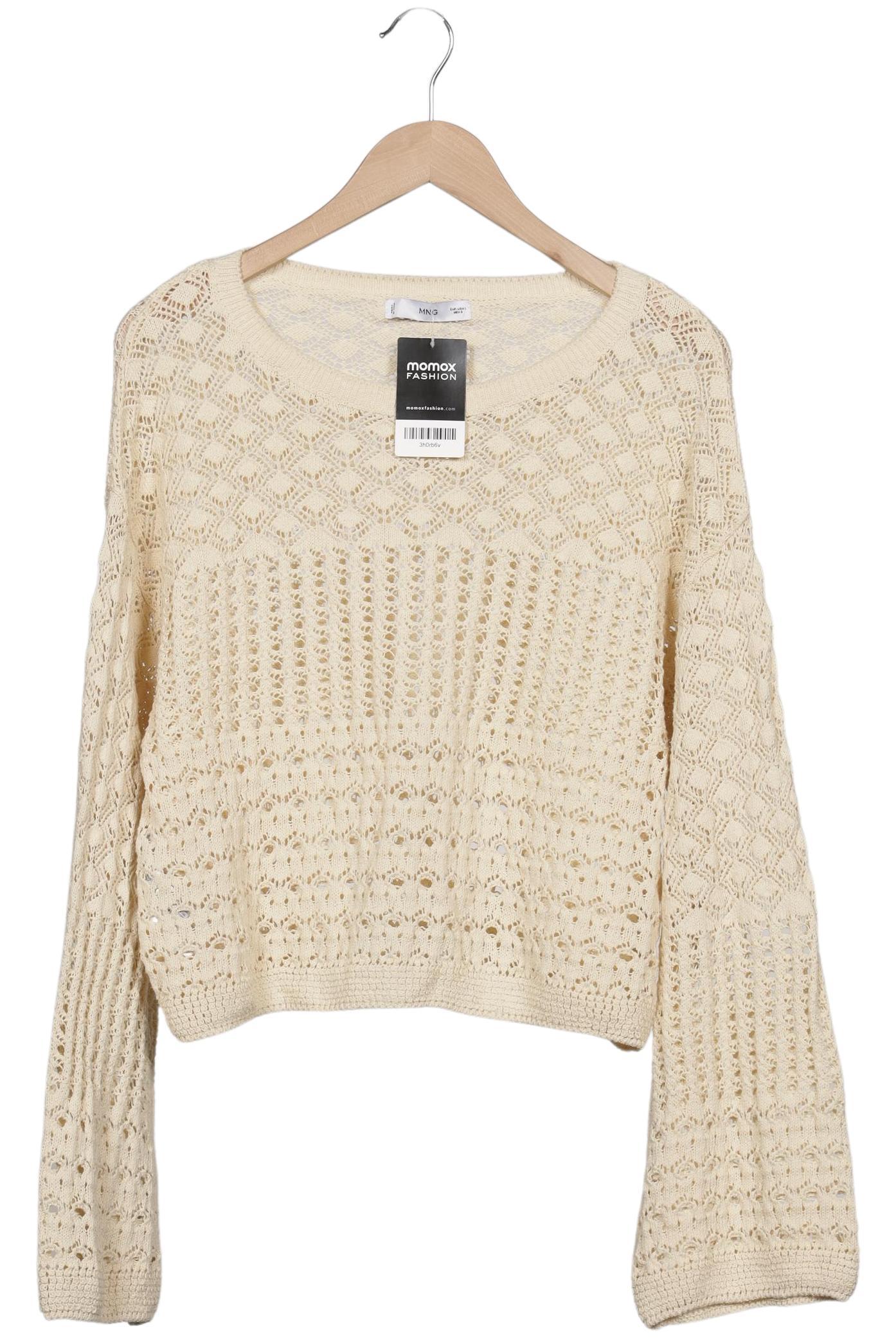 

Mango Damen Pullover, cremeweiß, Gr. 42