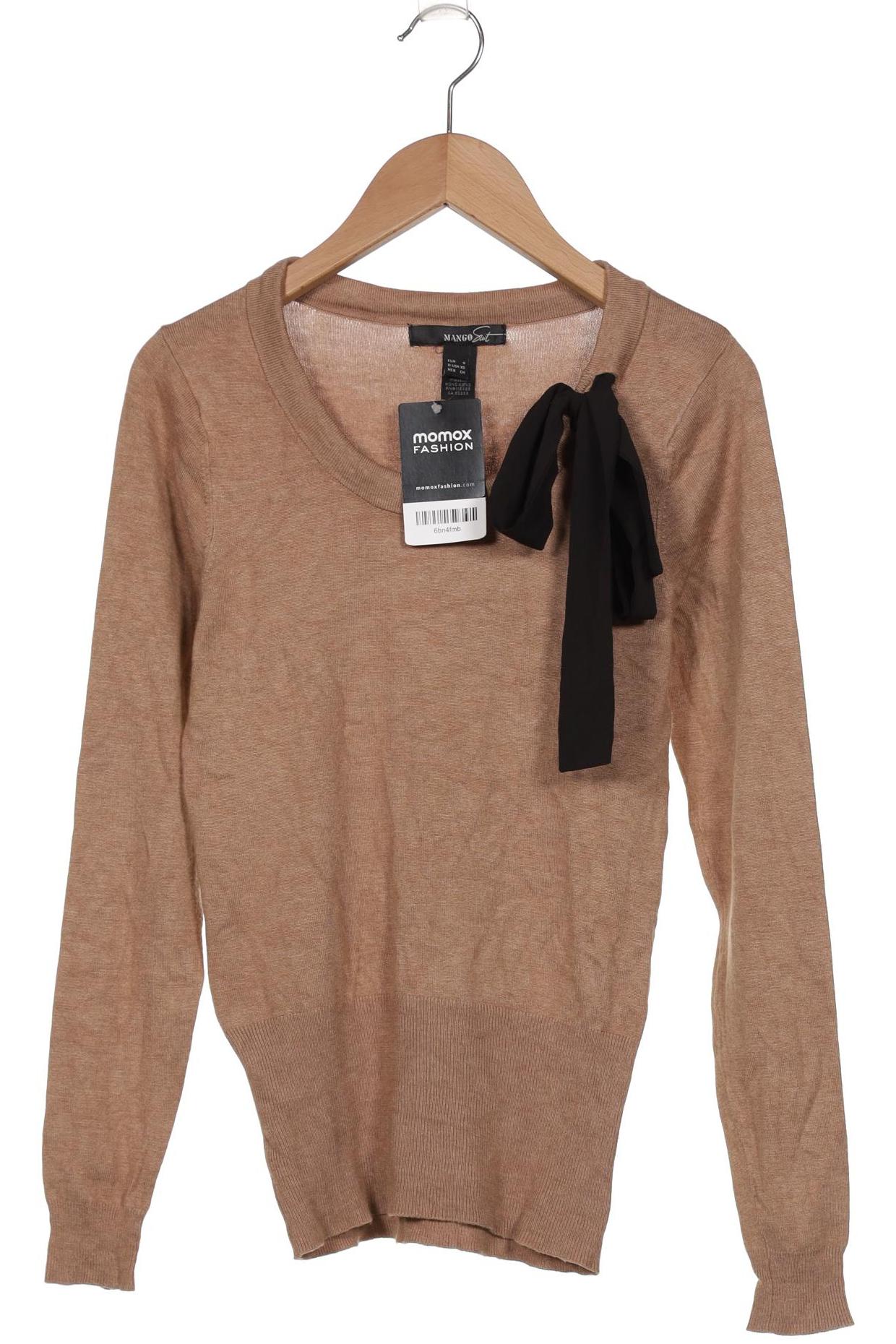 

Mango Damen Pullover, braun, Gr. 36