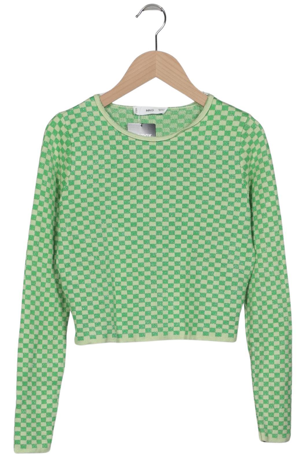 

Mango Damen Pullover, grün, Gr. 34