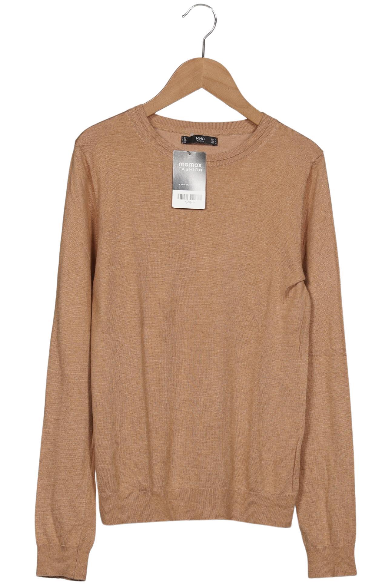 

Mango Damen Pullover, beige, Gr. 38