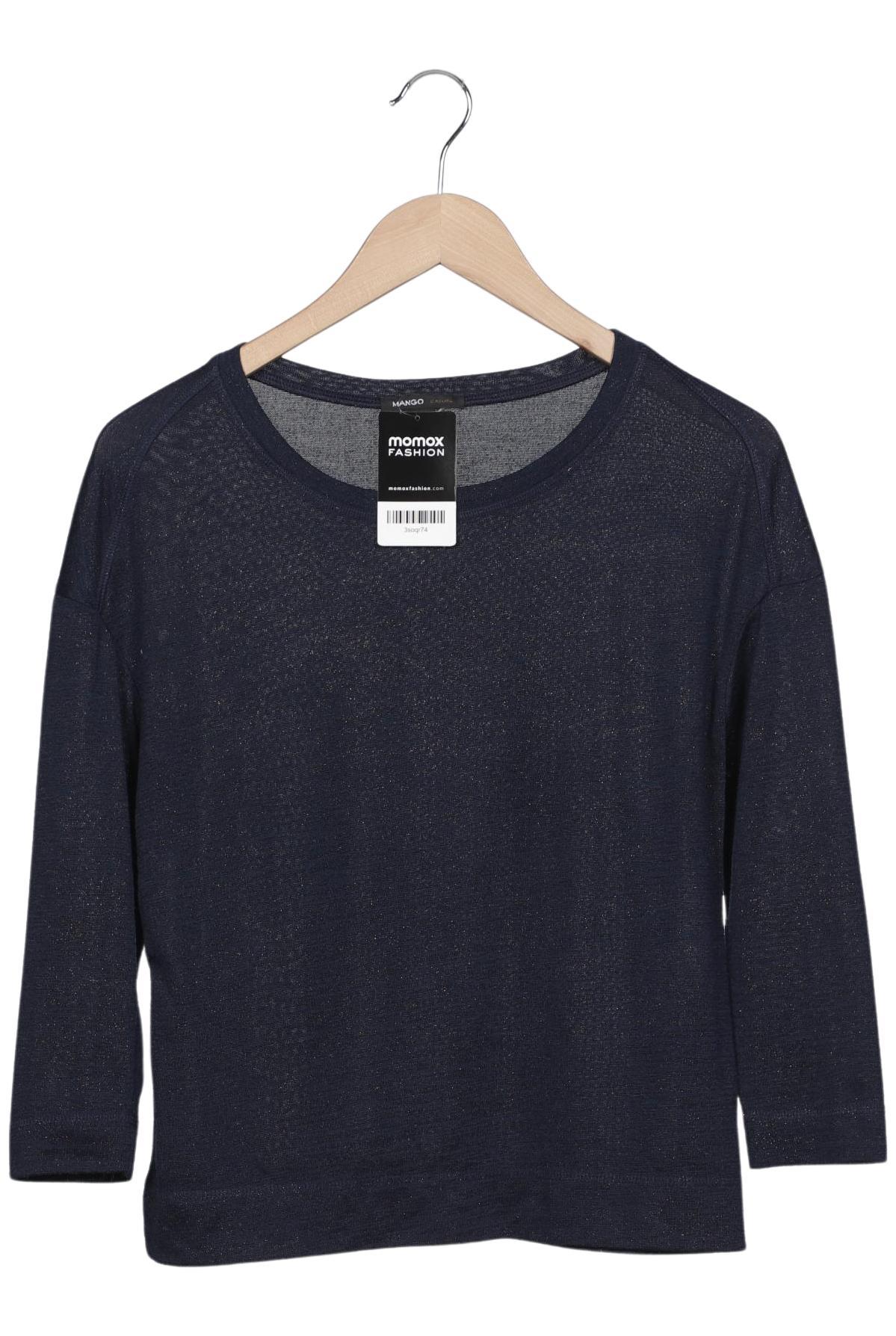 

Mango Damen Pullover, marineblau, Gr. 38