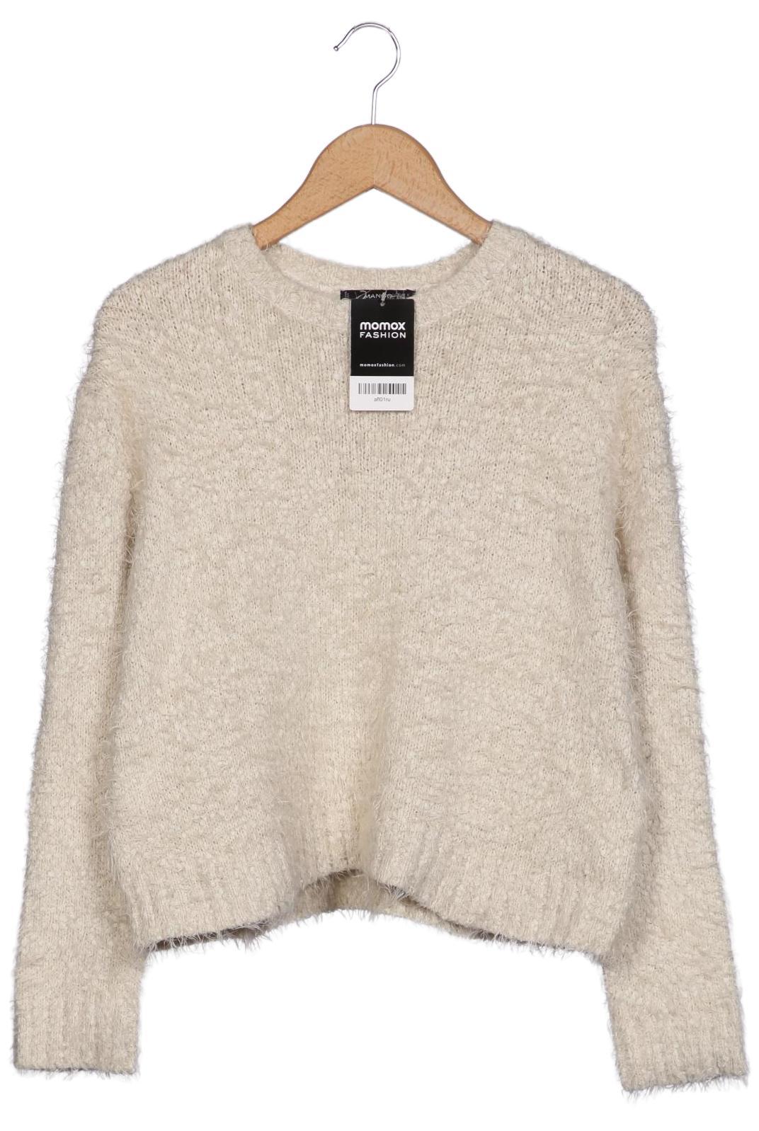 

Mango Damen Pullover, cremeweiß, Gr. 36