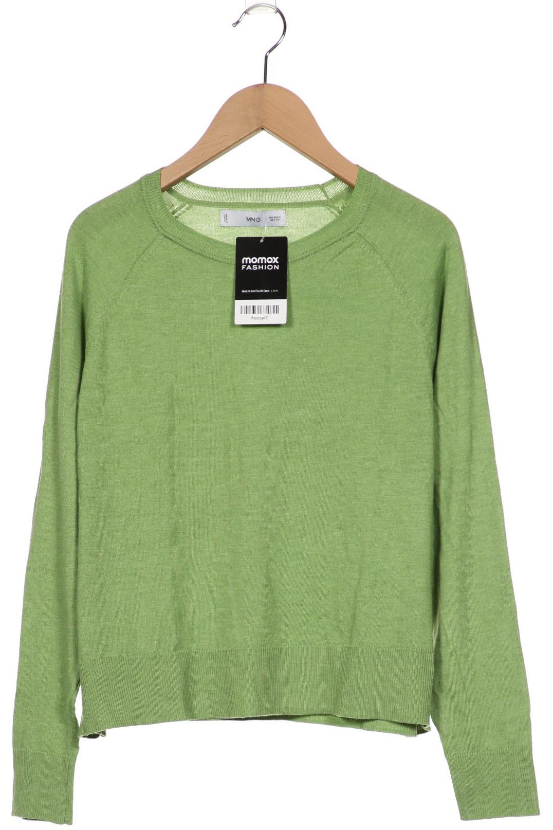 

Mango Damen Pullover, hellgrün, Gr. 36