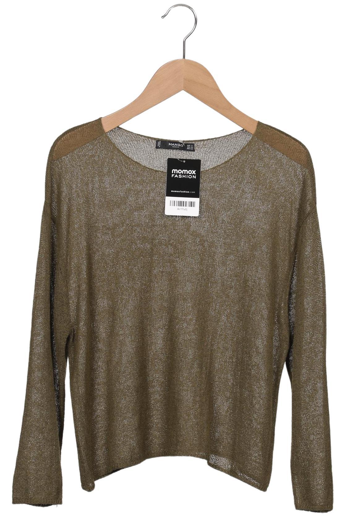 

Mango Damen Pullover, grün, Gr. 36