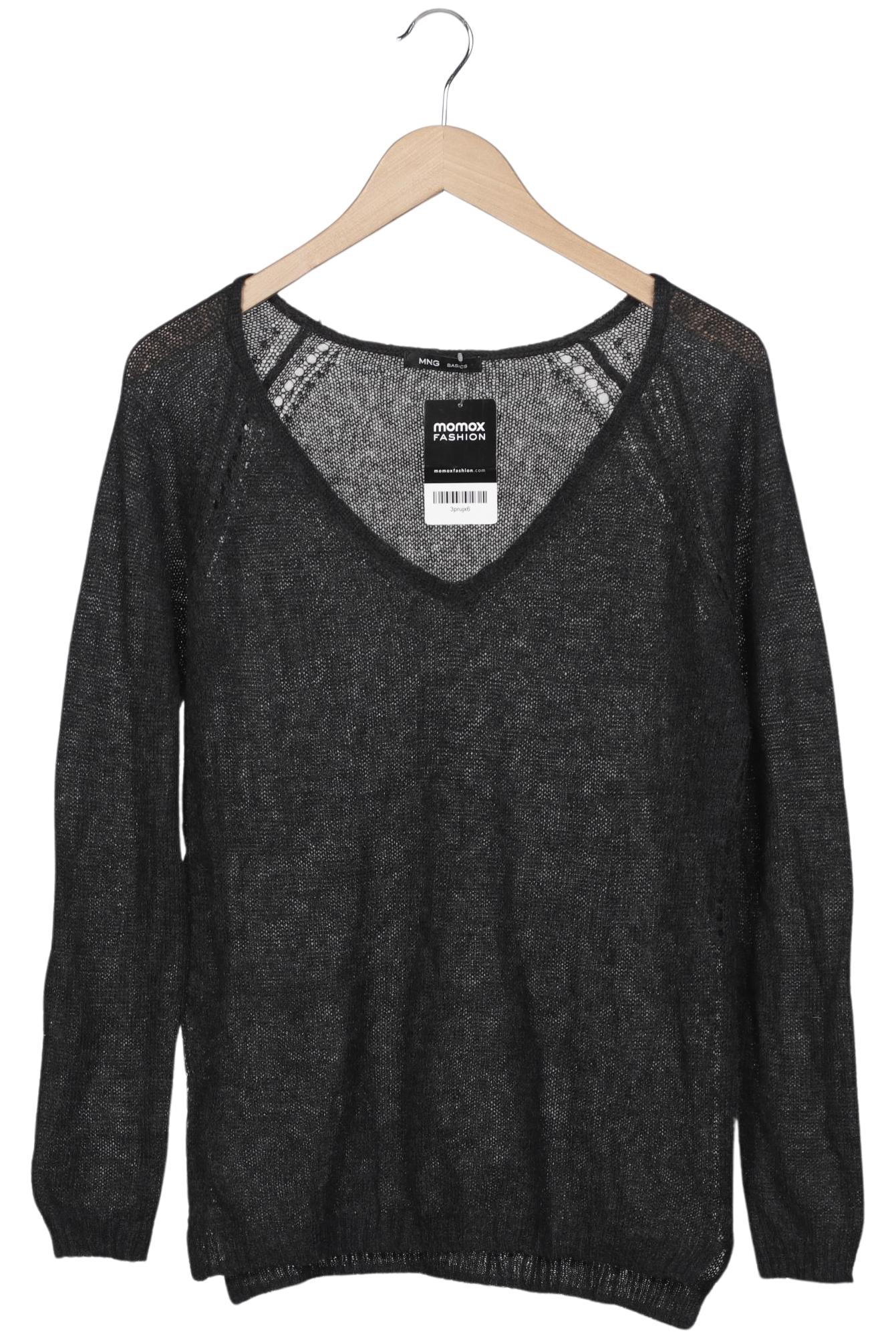 

Mango Damen Pullover, grau, Gr. 42