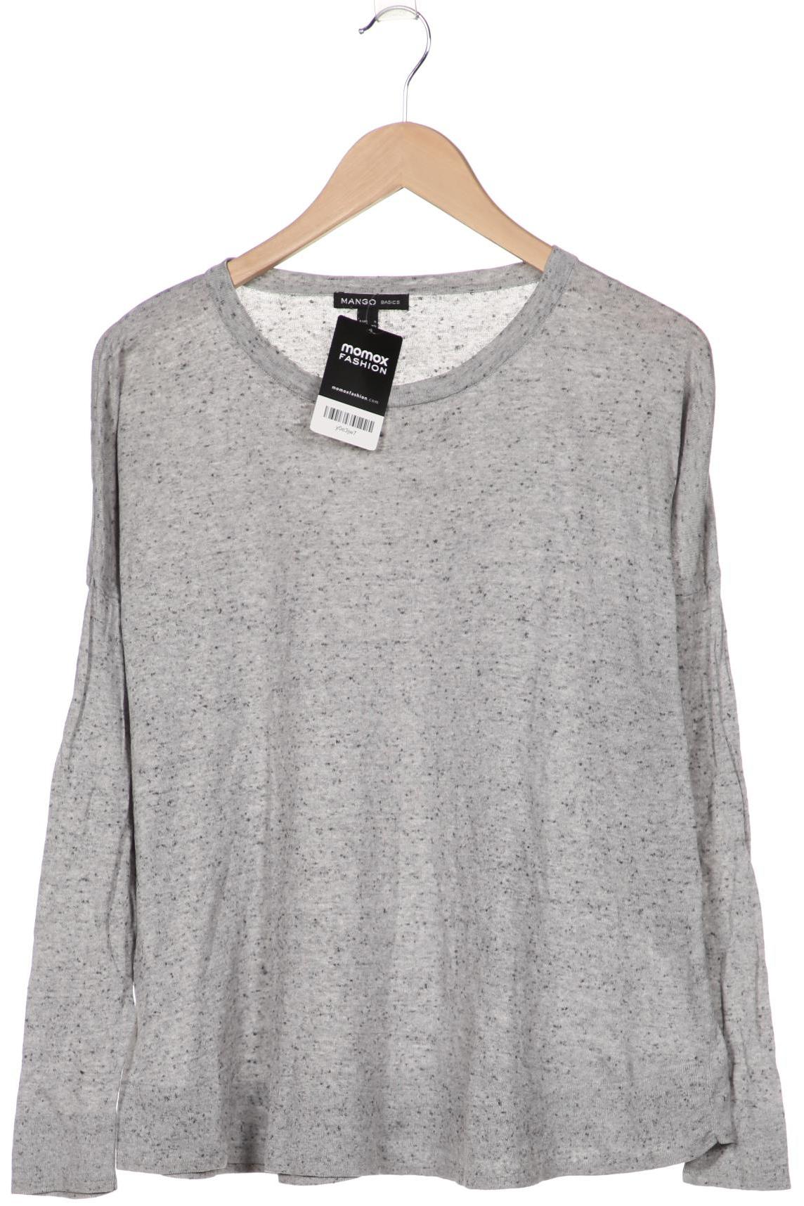 

Mango Damen Pullover, grau, Gr. 36