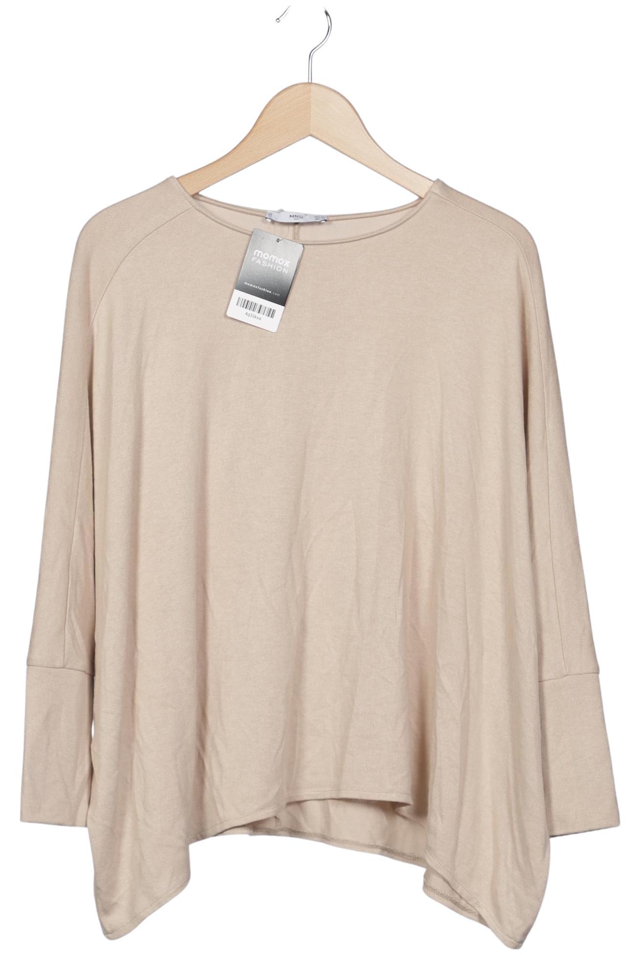 

Mango Damen Pullover, beige, Gr. 36
