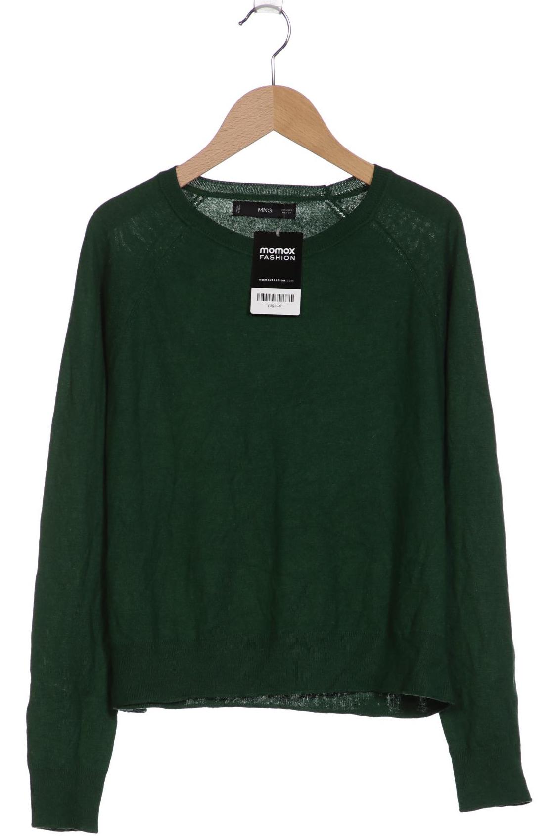 

Mango Damen Pullover, grün, Gr. 36