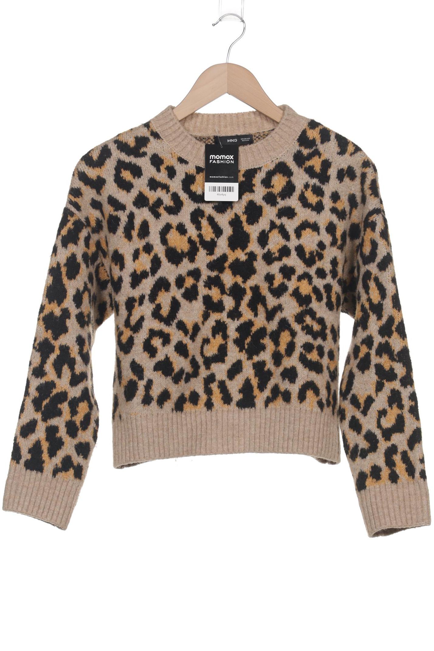 

Mango Damen Pullover, beige, Gr. 32