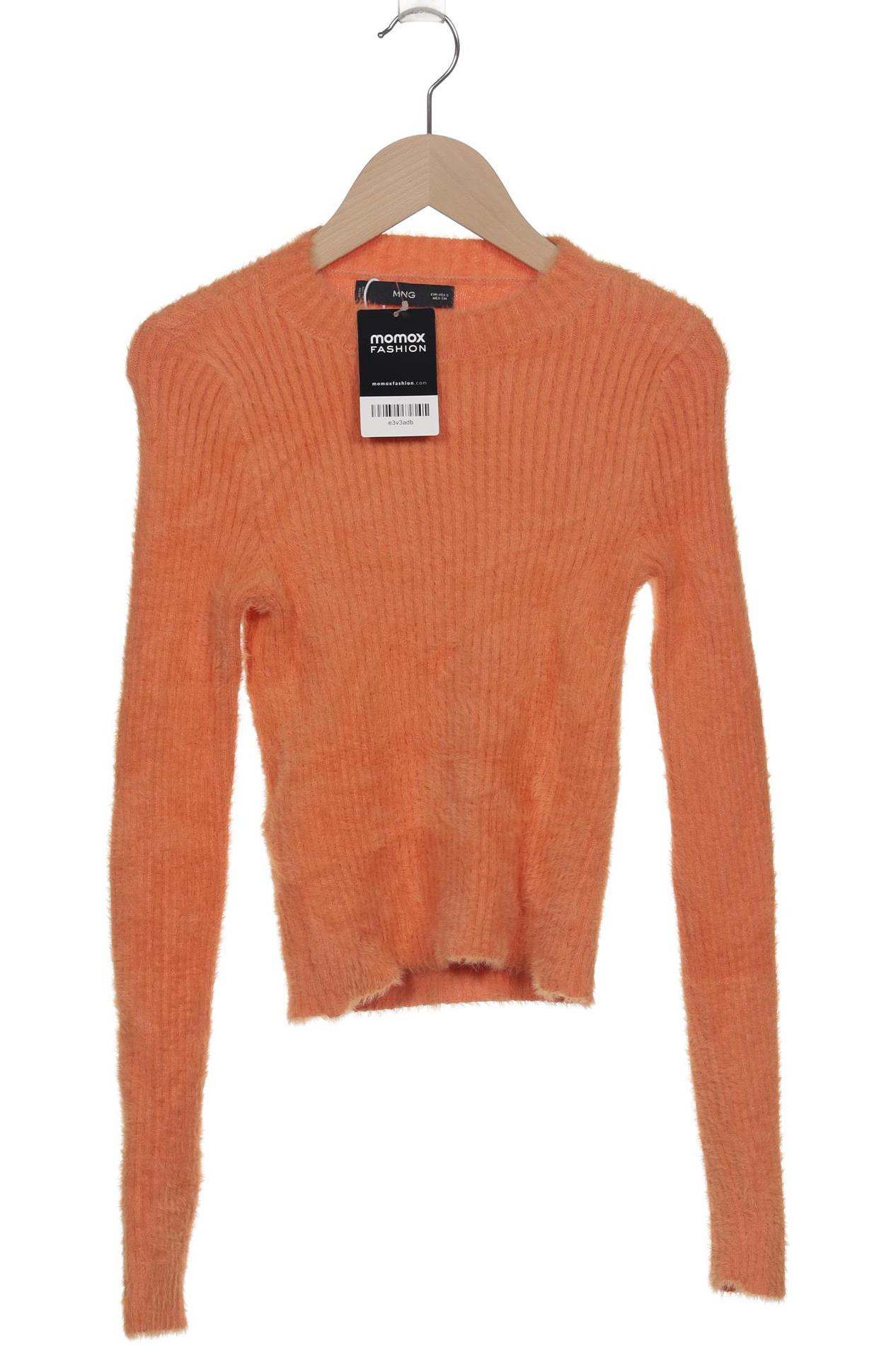 

Mango Damen Pullover, orange, Gr. 36